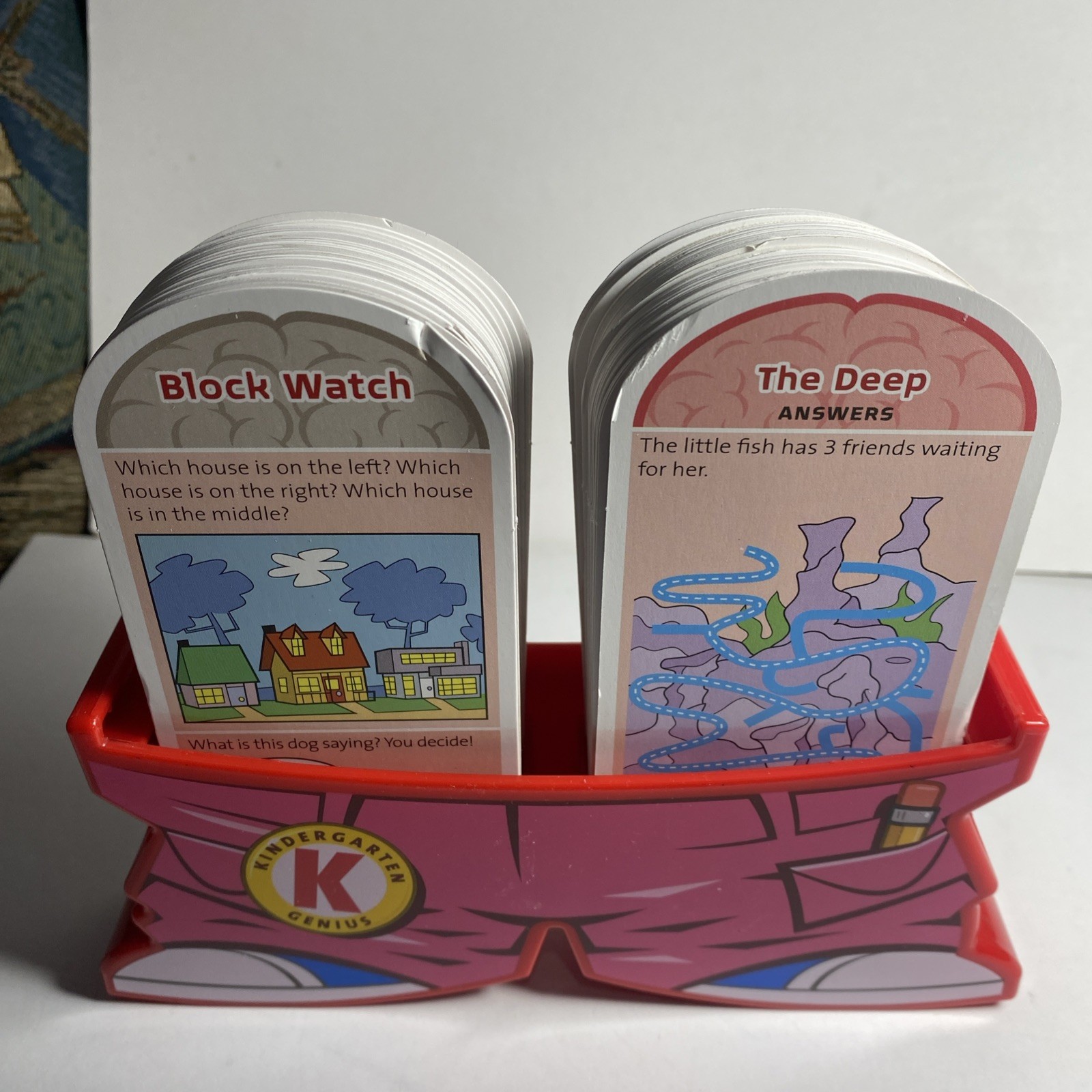 Melissa & Doug Smarty Pants Kindergarten 108 Brain-Building Cards Games Puzzles