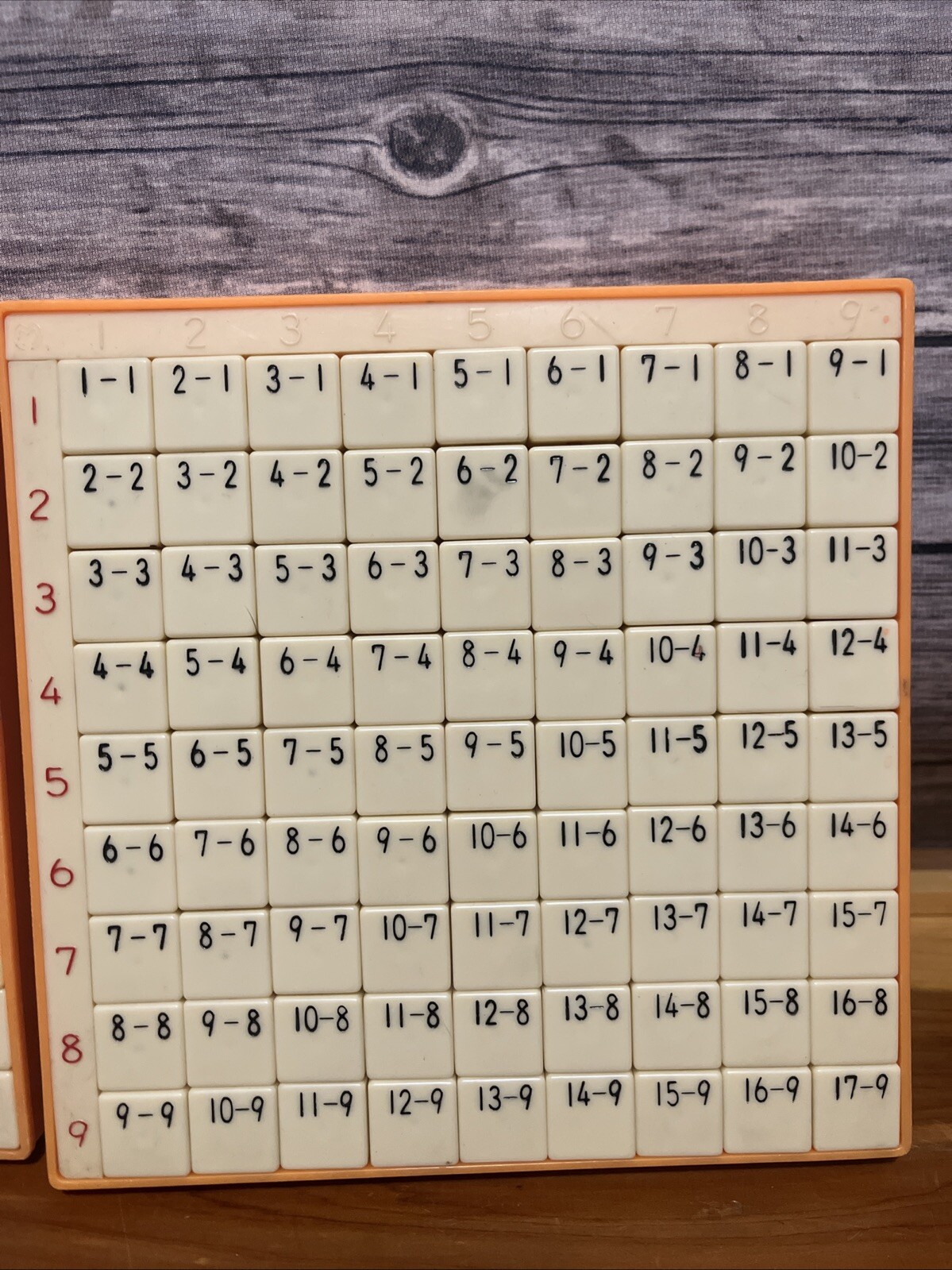 Vtg Push Down Addition & Subtraction Master Co. Counting Counters Made in Japan