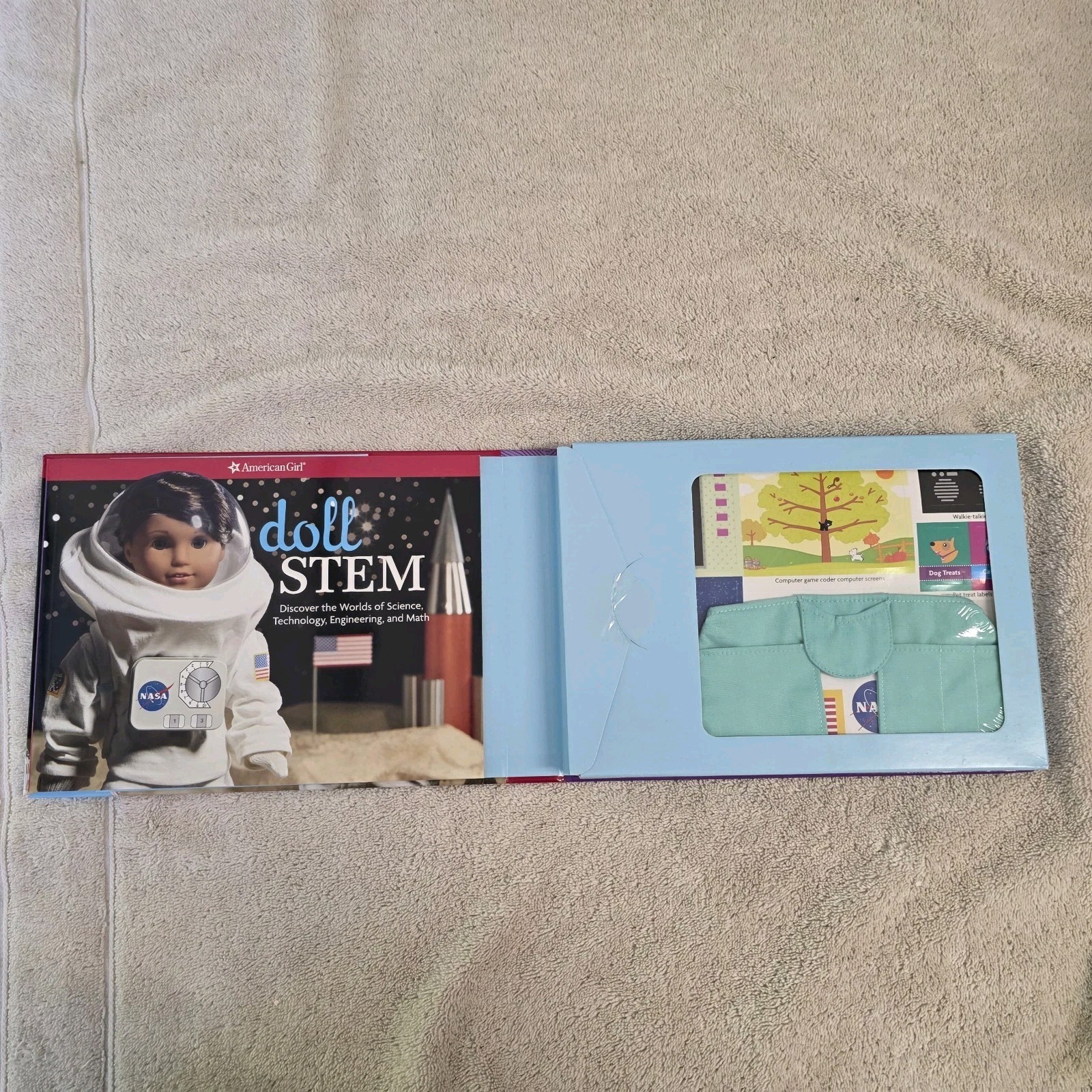American Girl Doll STEM: Science Technology Engineering Math Activity Book Game