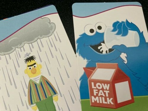 Sesame Street Beginning Words Flash Cards – Pack of 36 Cards – Ages 3+