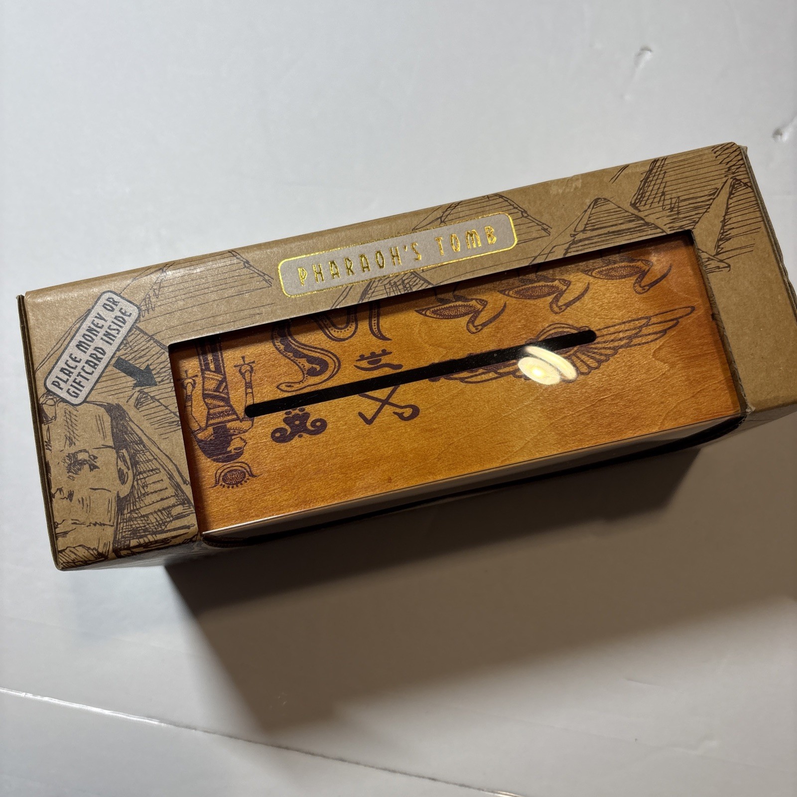 Pharaoh’s Tomb True Genius Wooden Brainteasers Puzzle Difficulty Level 3/5 NIB