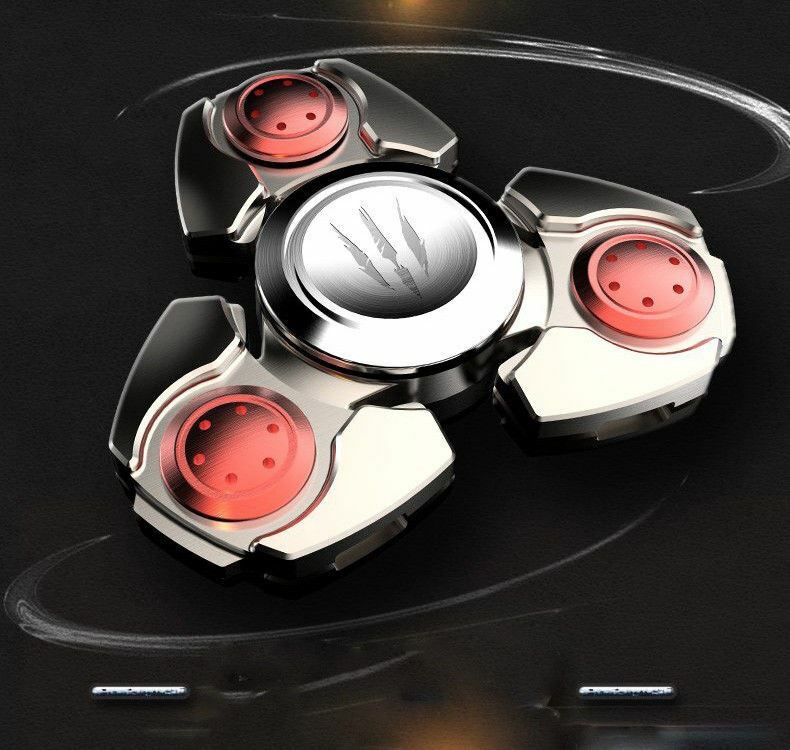 Steel Alloy Fidget Hand Spinner Finger Gyro Toys EDC Focus Stress Reliever