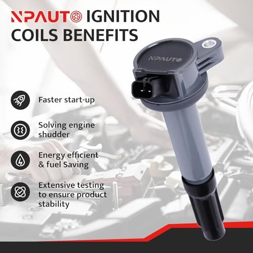 NPAUTO Ignition Coil Pack Replacement for V6 3.0 3.0L 2009-2012 Ford Escape/Ford