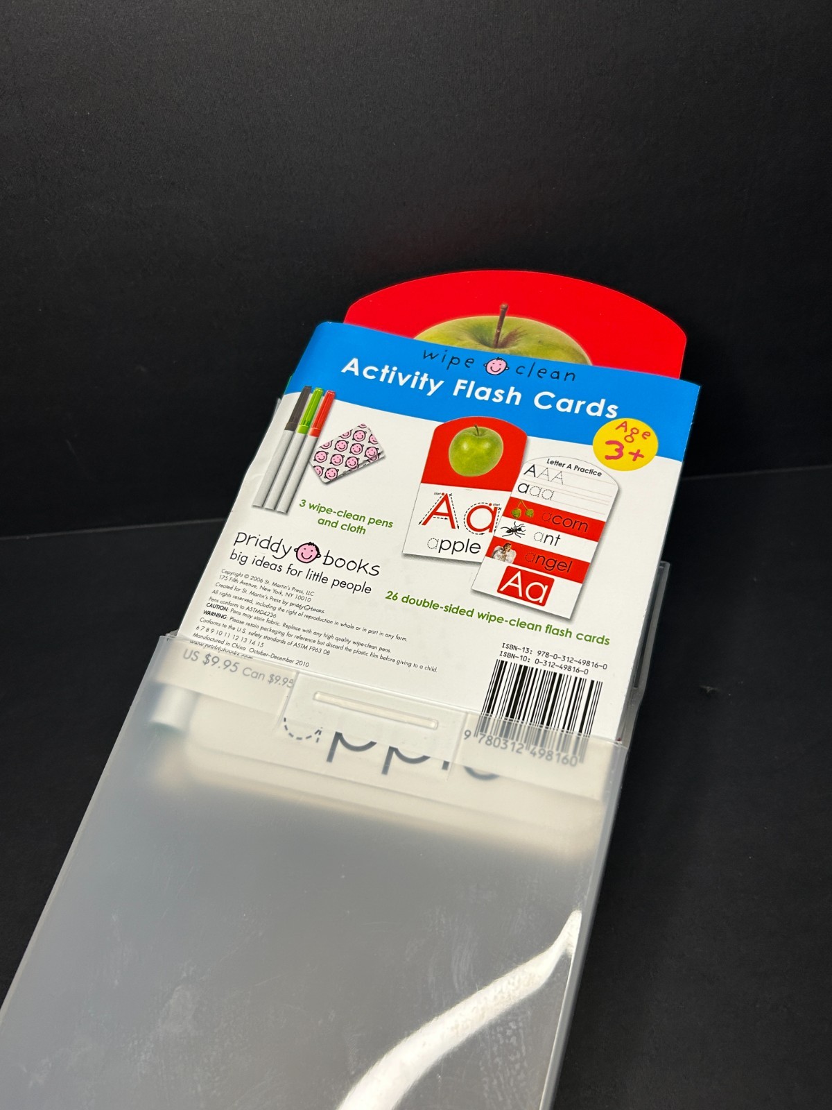 Wipe Clean Flash Cards Learn To Write Your Letters ABC Early Learning Homeschool