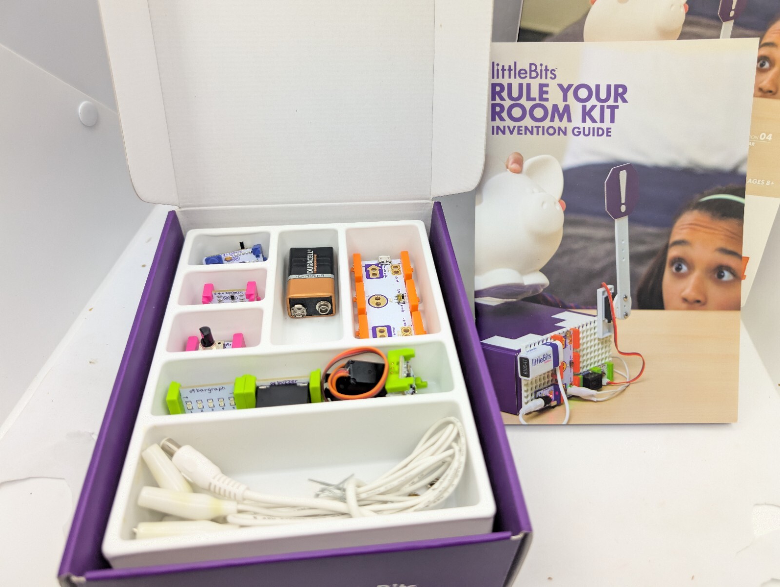 LittleBits RULE YOUR ROOM KIT Education Learning Build Block Open Box Complete