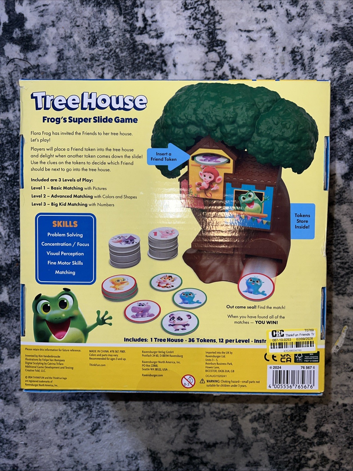 ThinkFun Friends Tree House Board Game: Educational Focus NIB