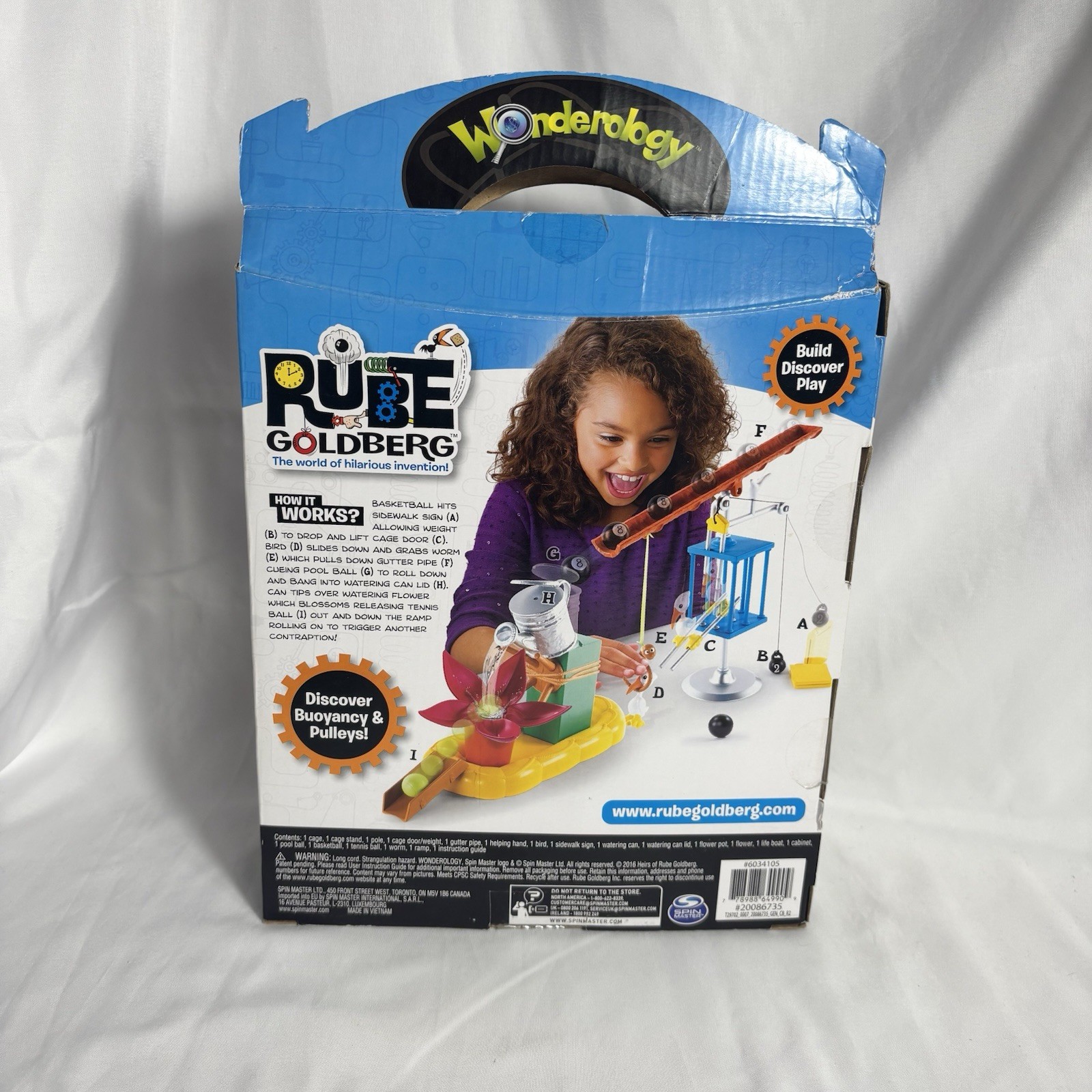 Rube Goldberg The Garden Challenge Kit By Wonderology Game Stem Spin Master READ