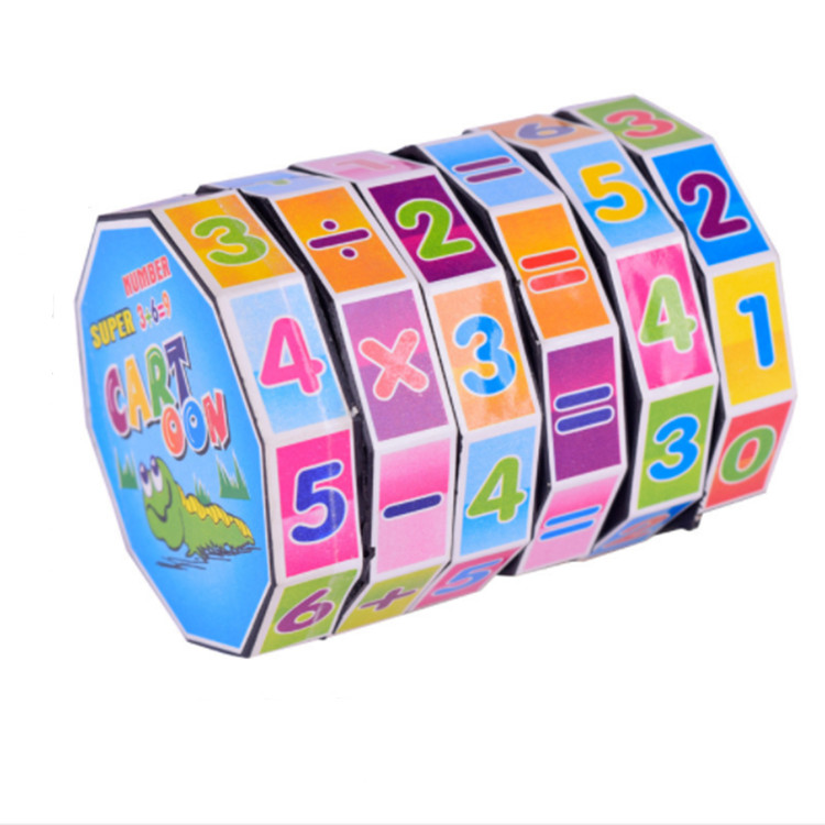 Math Learning magic number square Plastic Creative Mathematical Toy(Bulk 3 Sets)