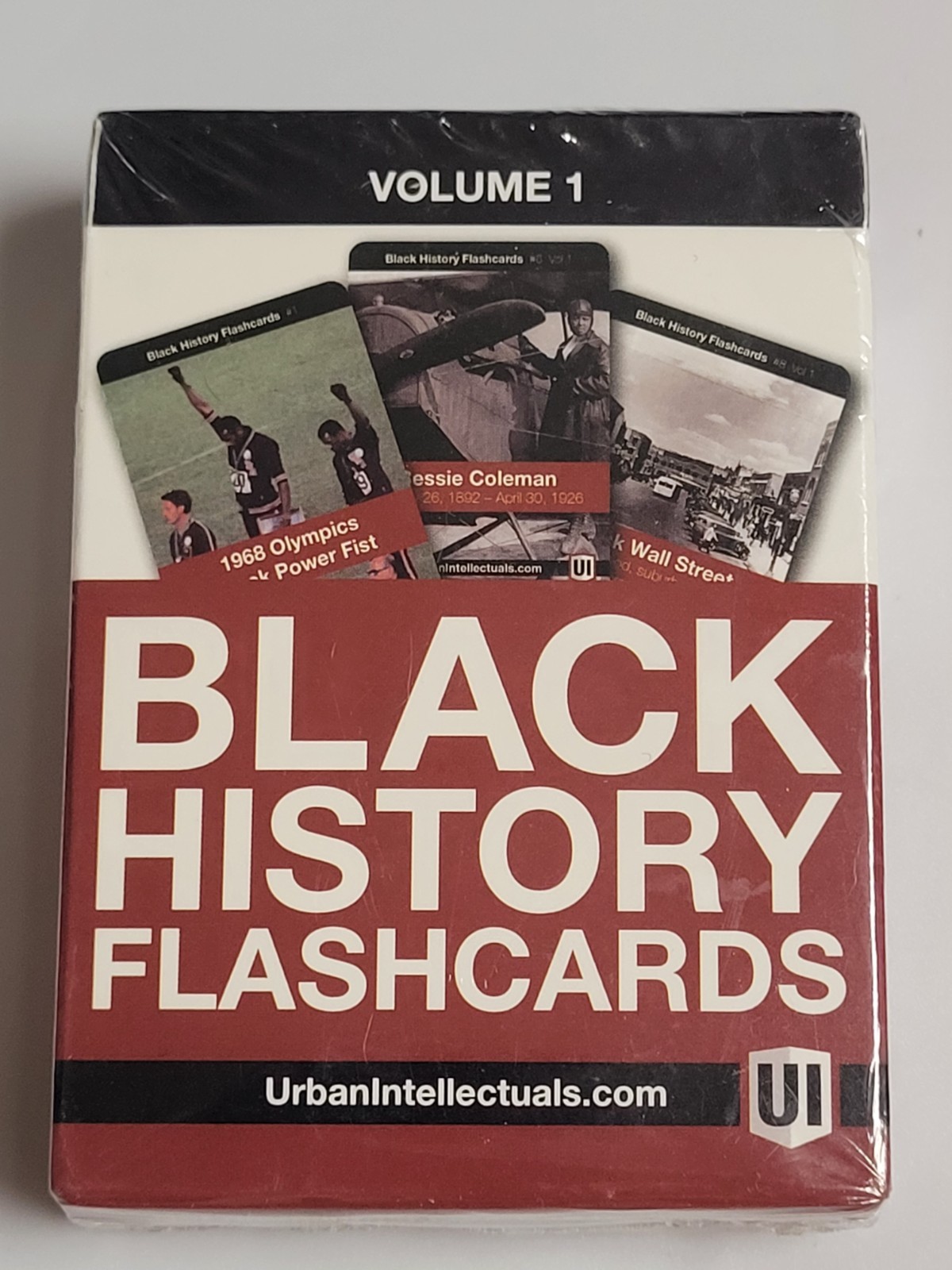 Black History Flash Cards Vol 1 (2022) Brand New Factory Sealed USA Novelty Item