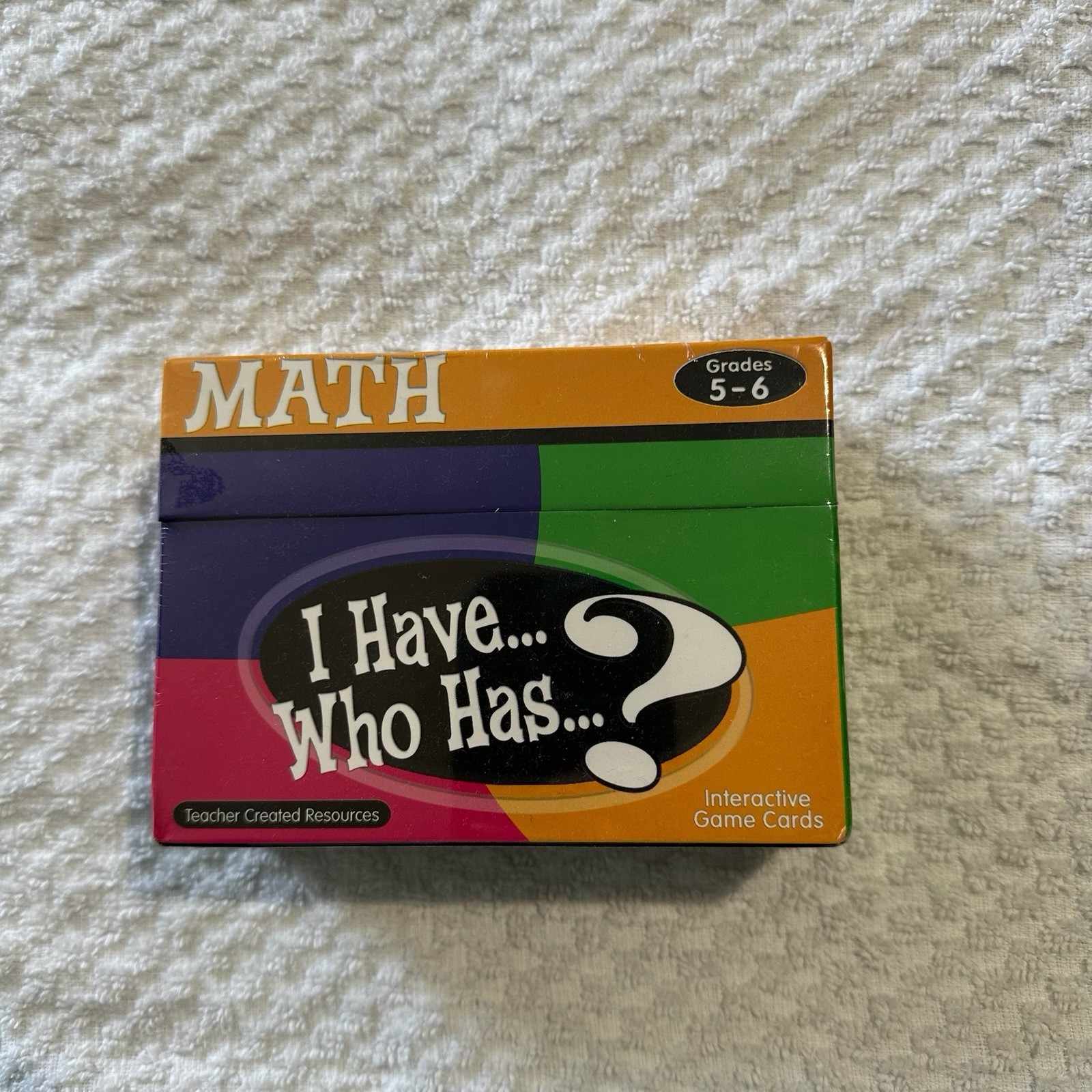 I Have. Who Has? Early Skills Game for Grade K Teacher Created Interactive Cards