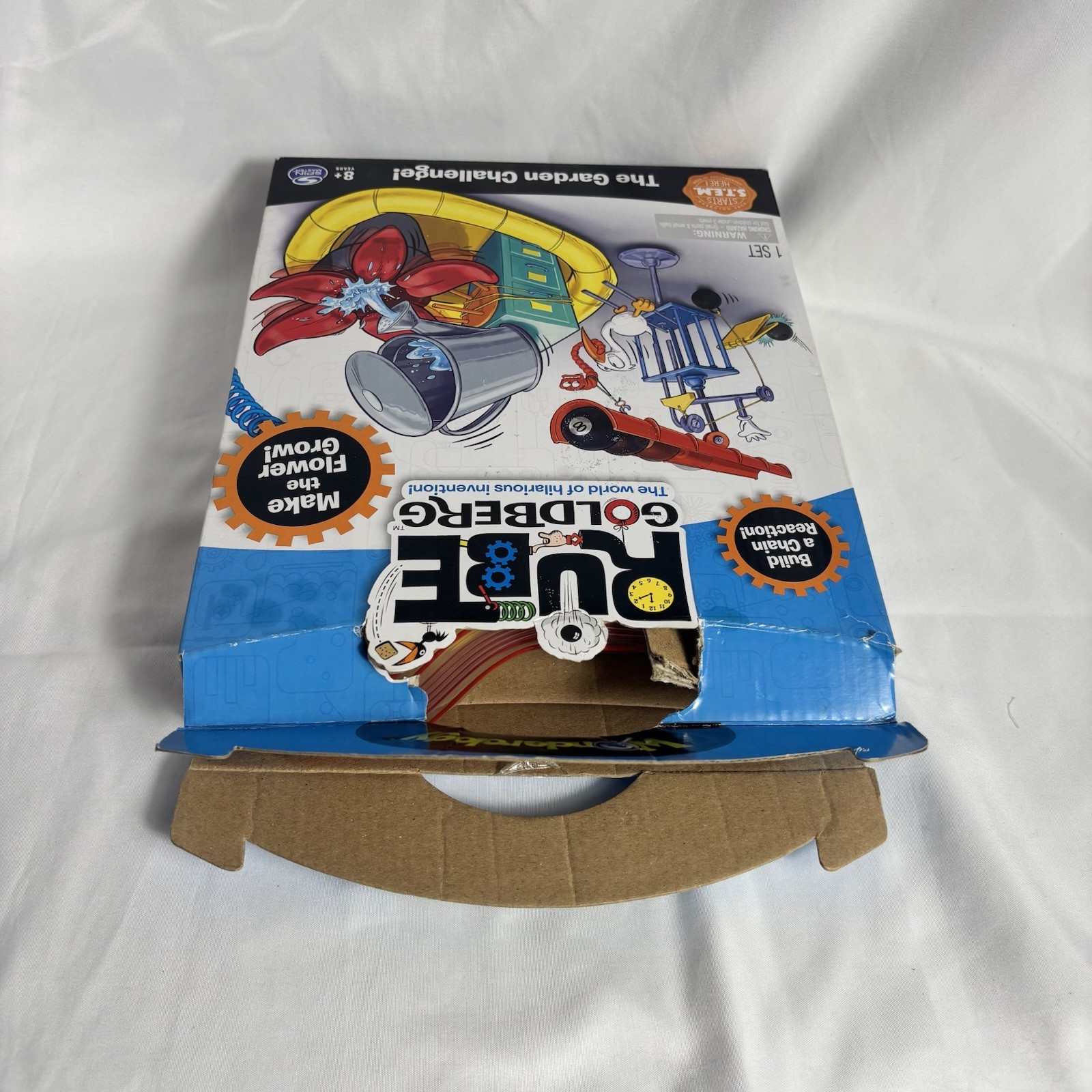 Rube Goldberg The Garden Challenge Kit By Wonderology Game Stem Spin Master READ