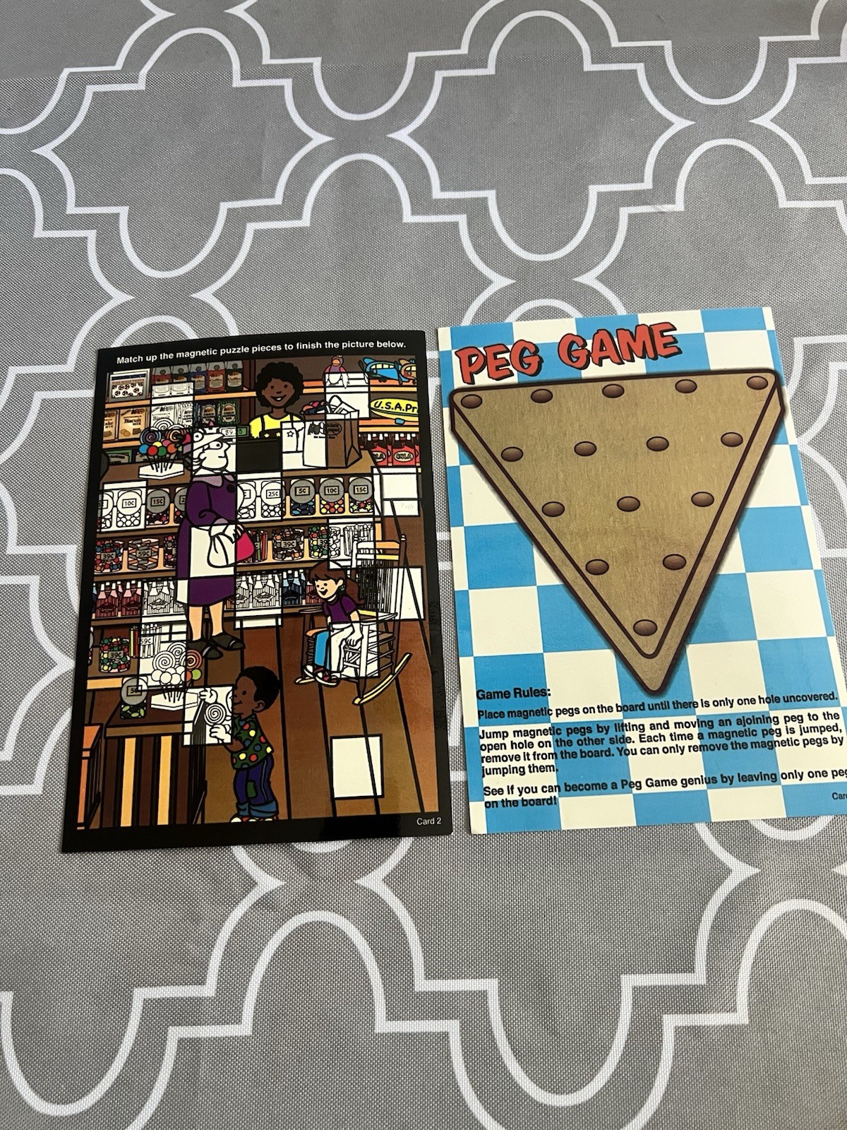 Cracker Barrel Old Country Store Magnetic Travel Play Set