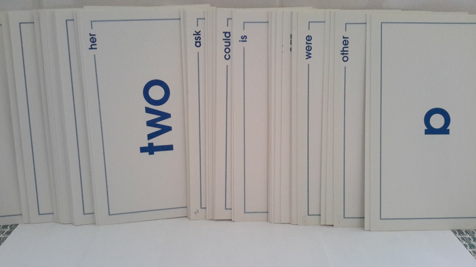 School Zone Beginning Sight Words Flash Cards Ages 5 and Up EUC