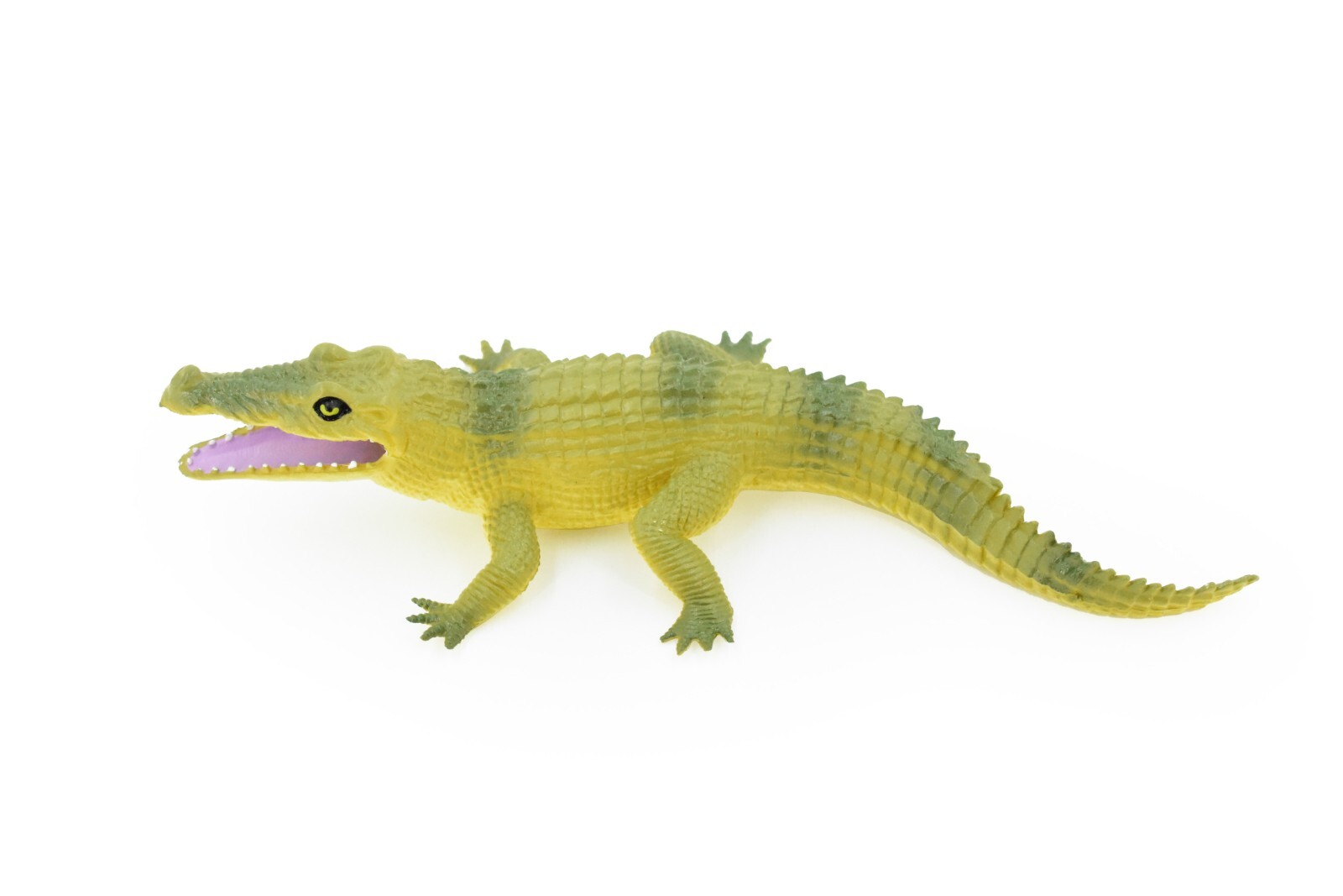 Crocodile, Alligator, Plastic Toy Reptile, Realistic Figure, Model, 7″ F8124