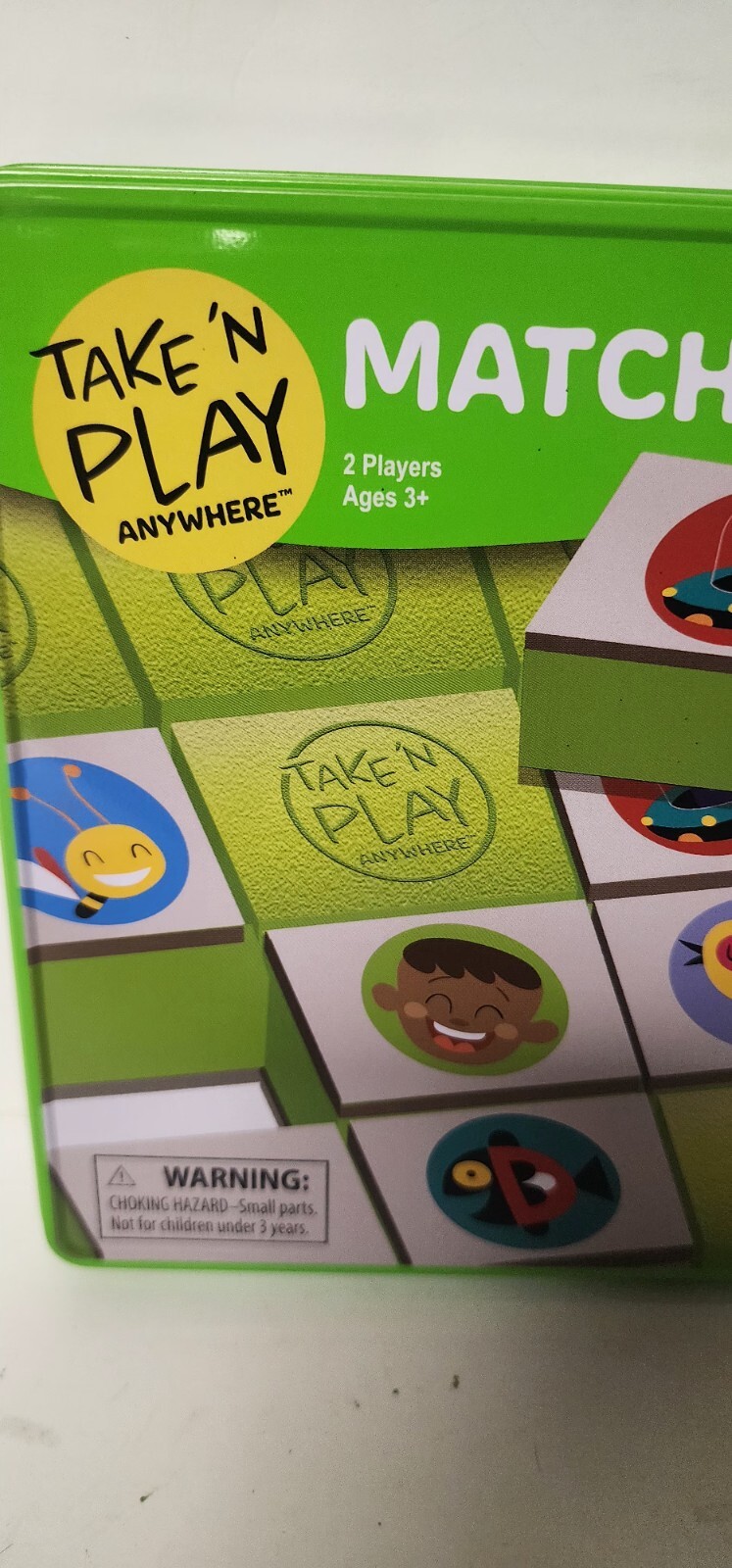 Playmonster Take ‘N’ Play Anywhere Matching Magnetic Game Portable Travel Toy