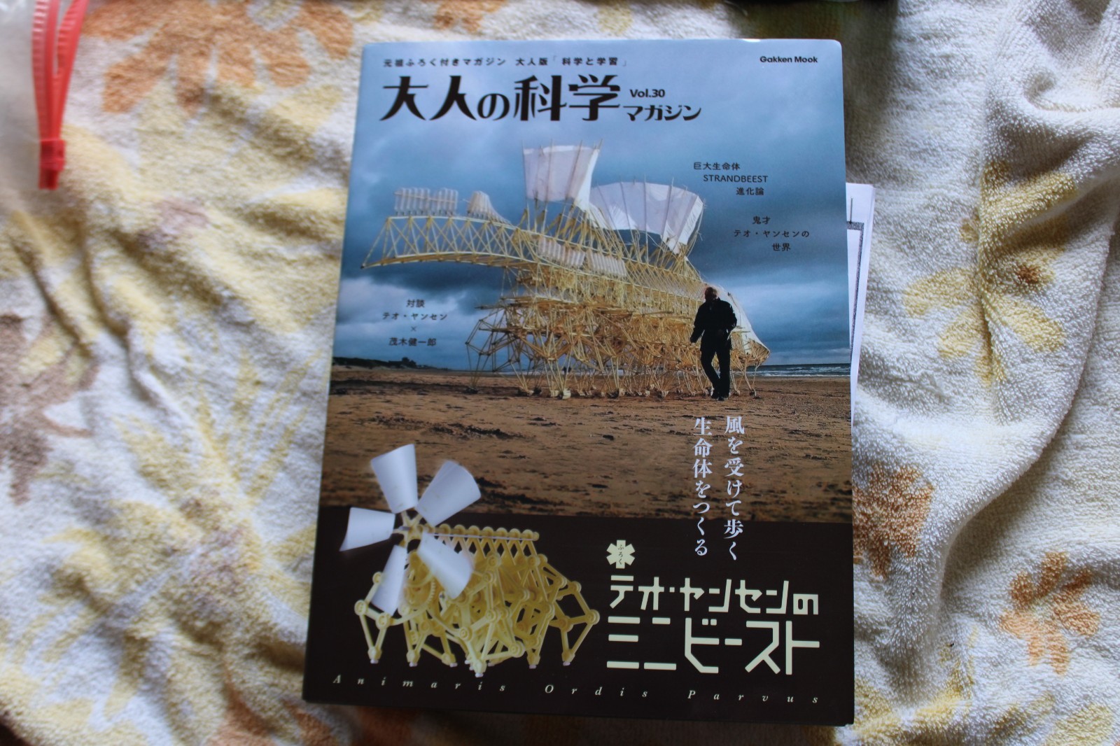 Otona no Kagaku Magazine Vol. 30 Theo Jansen Mini Beast New Condition From Japan