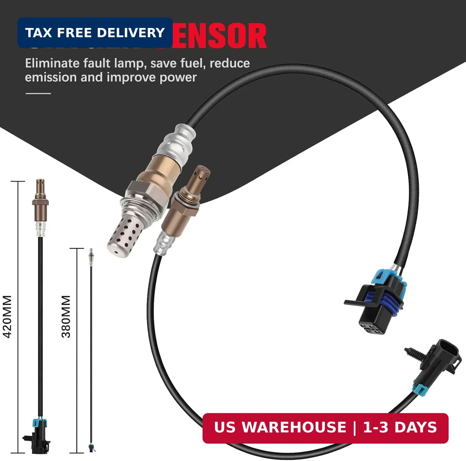 O2 Oxygen Sensor Upstream Downstream Bank 1 & 2 SG272 234-4285 Fit 2002-2003 for