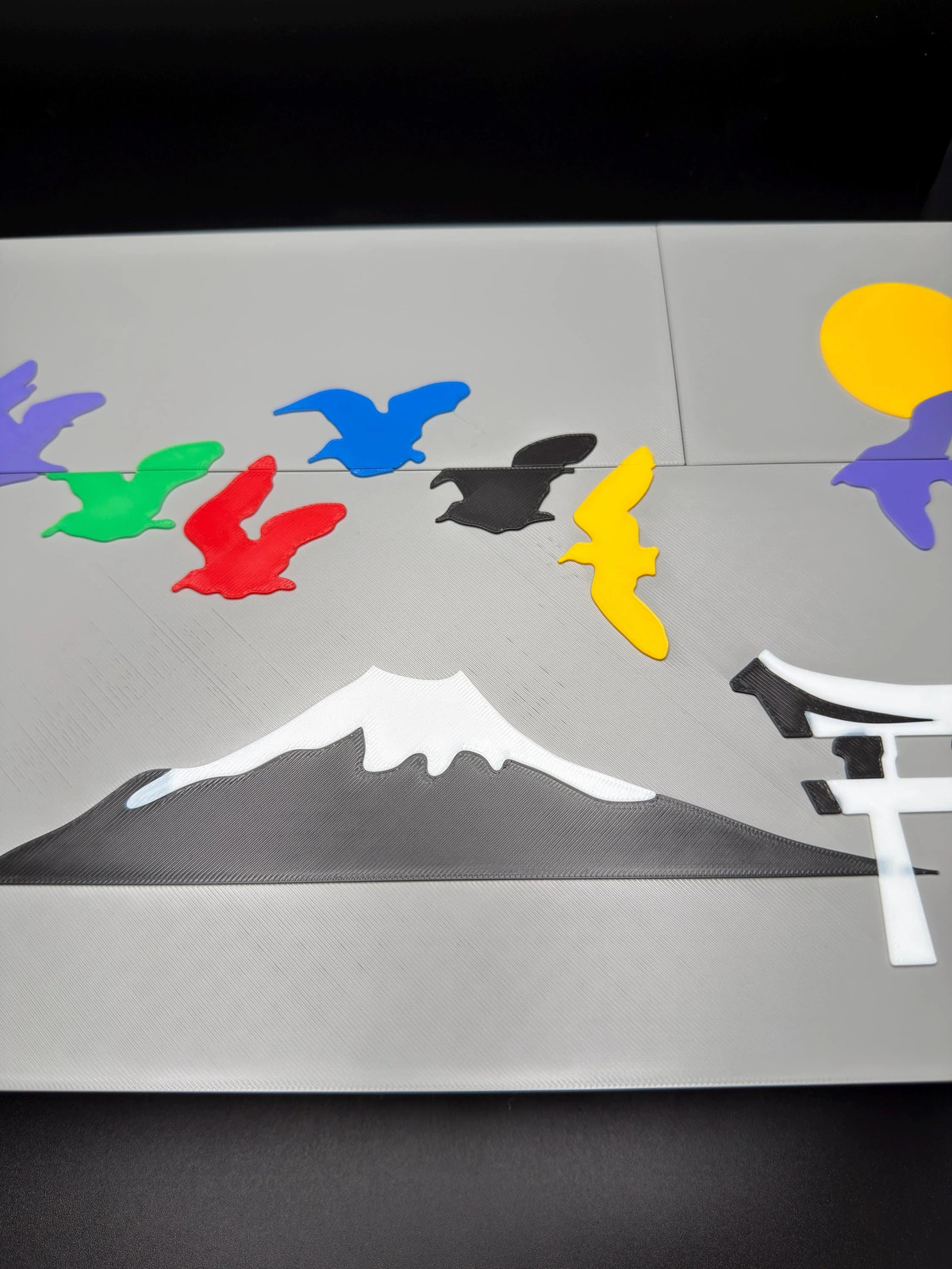 Vanishing Japanese Birds Puzzle | Optical Illusion Dissection Puzzle | 3D