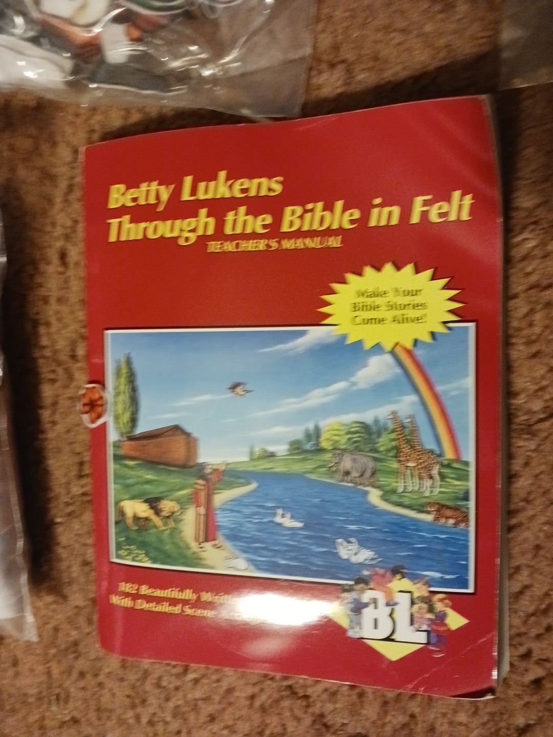 VTG Betty Lukens Through the Bible Felt 100’s Of Pieces Sunday School Rare Wow