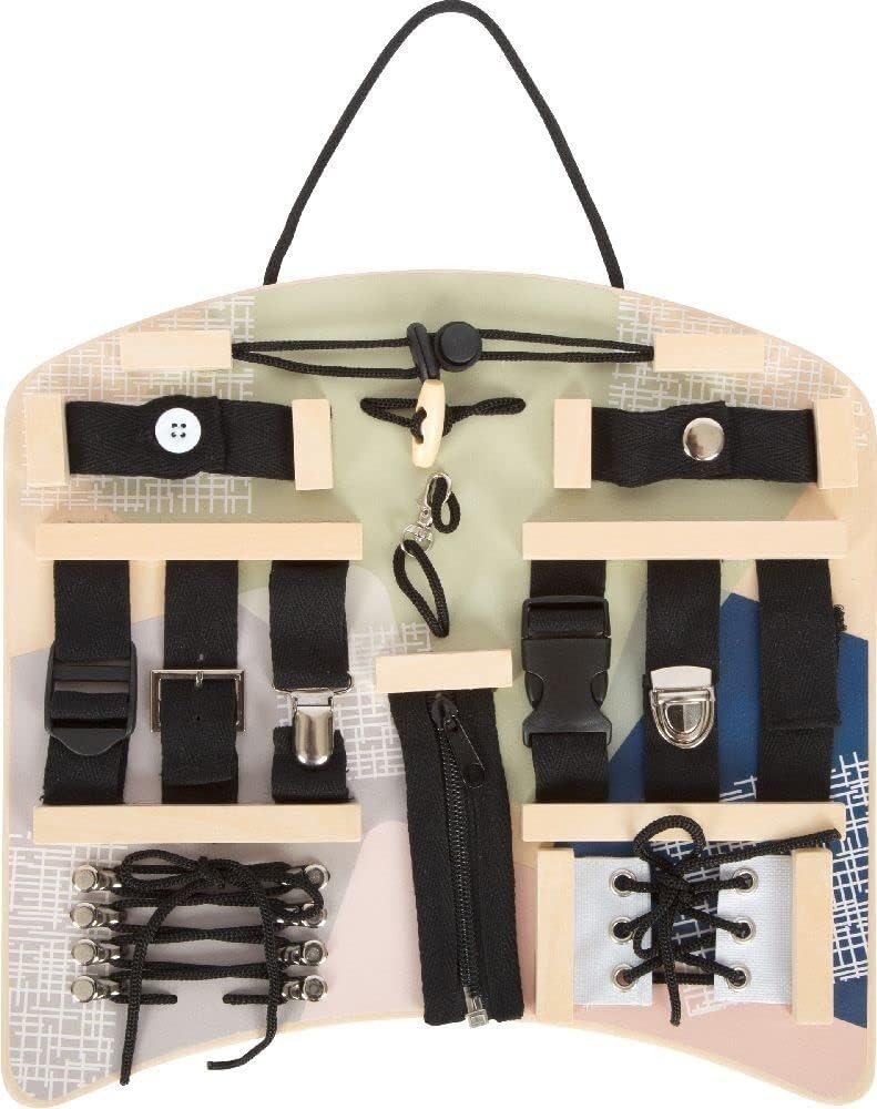small foot Connectors and Fastenings Activity Board, diverse motor skills fun fo