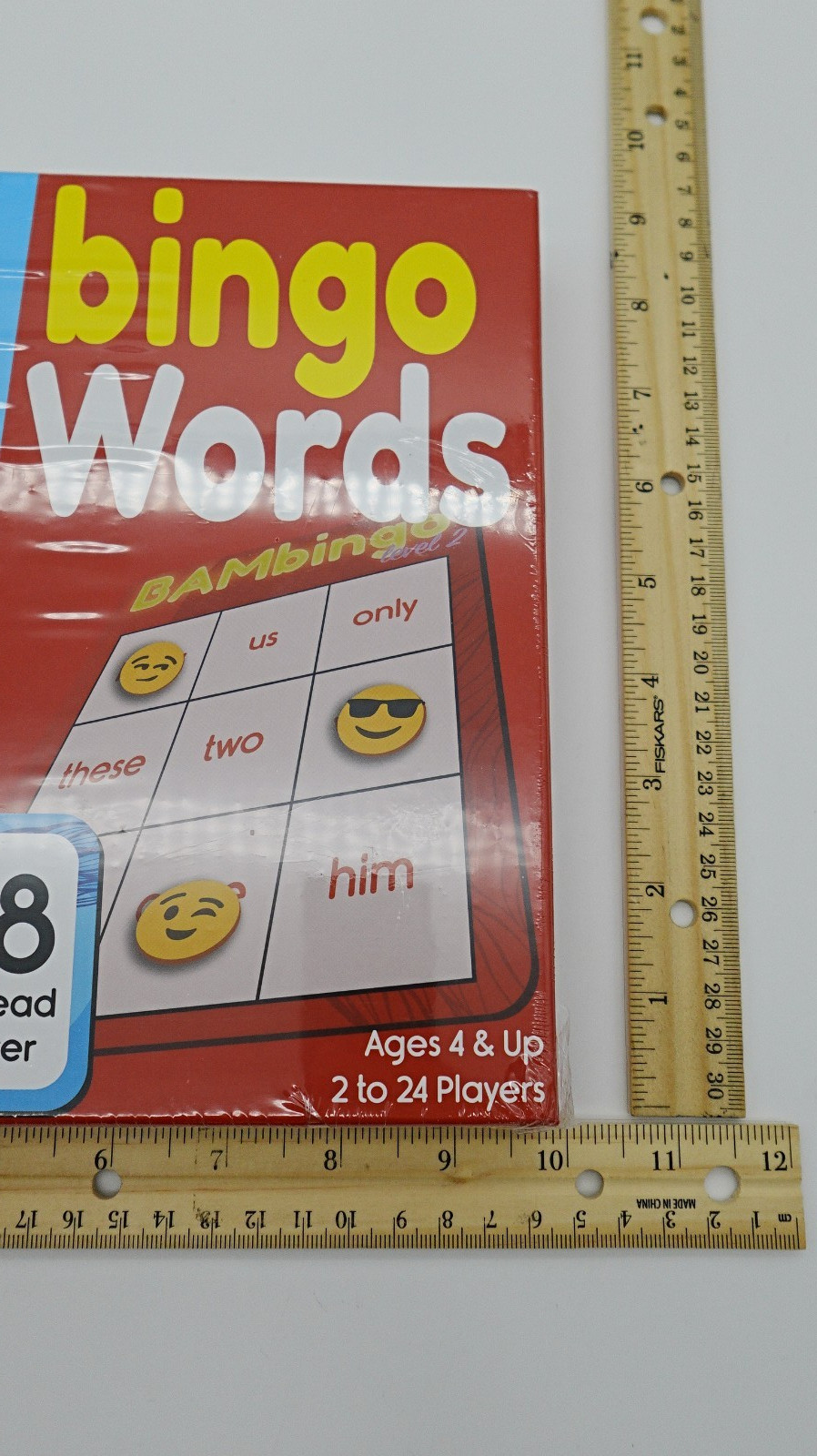 THE BAMBINO TREE Sight Word Bingo Game Level 1 and 2 – Educational Games for Kid