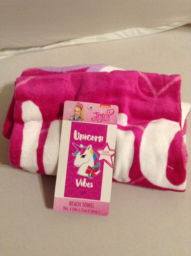 Unicorn Cotton Beach Towel (28X58)