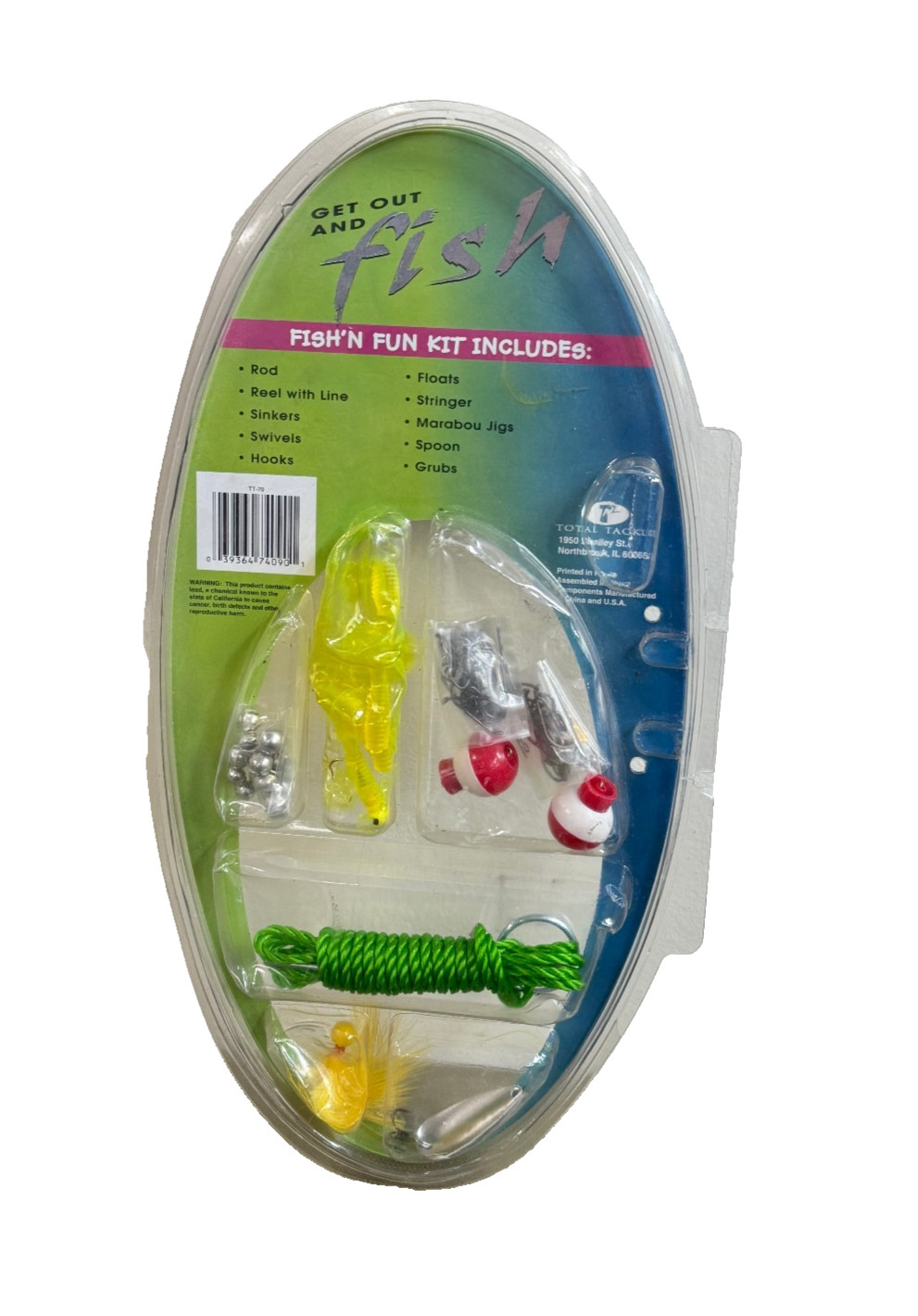 Get Out & Fish’N Fun Kit -Clamshell Packaging * SEE