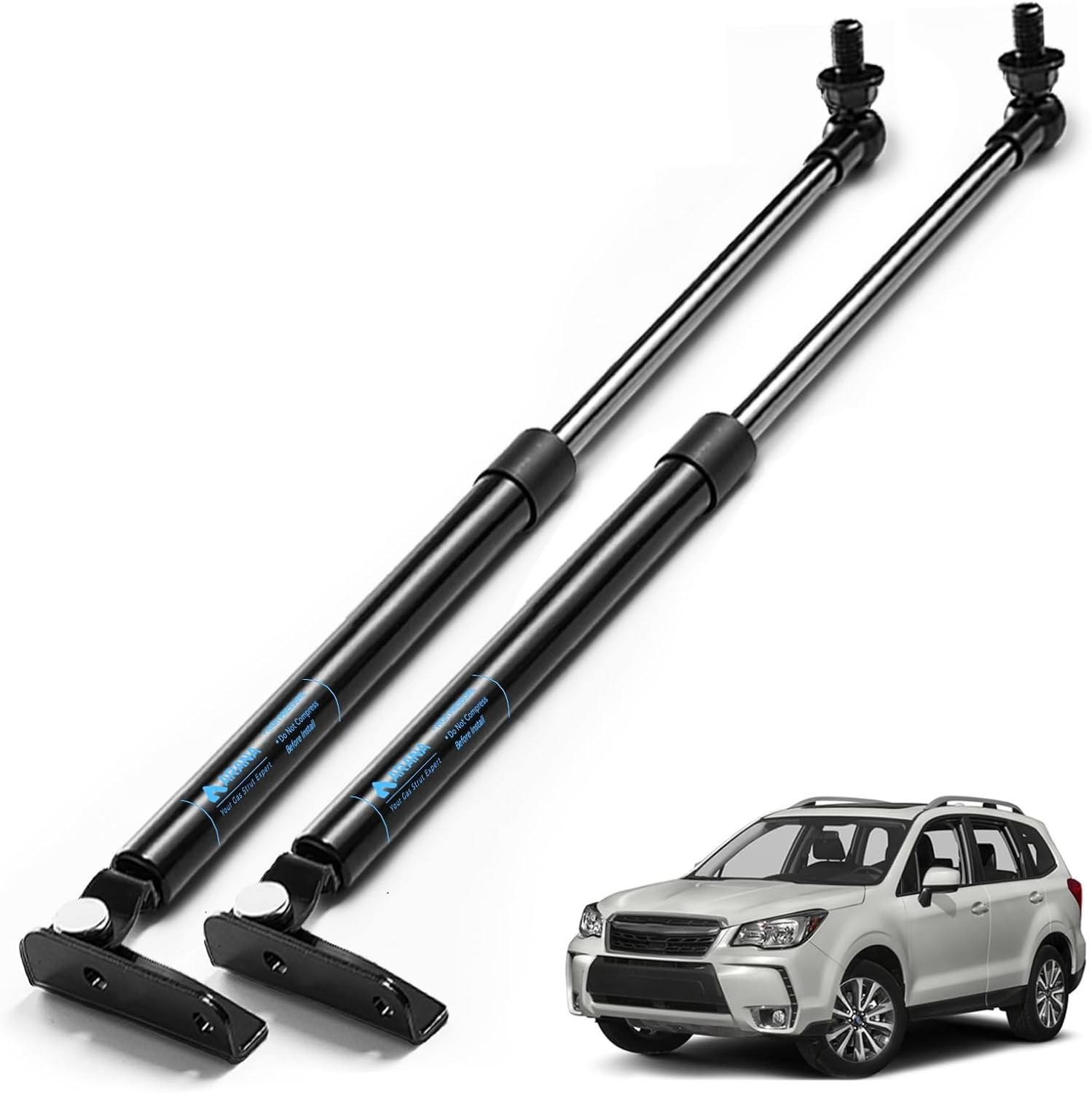 ARANA Rear Hatch Struts for Subaru Forester 2014-2018, Trunk Shocks Black