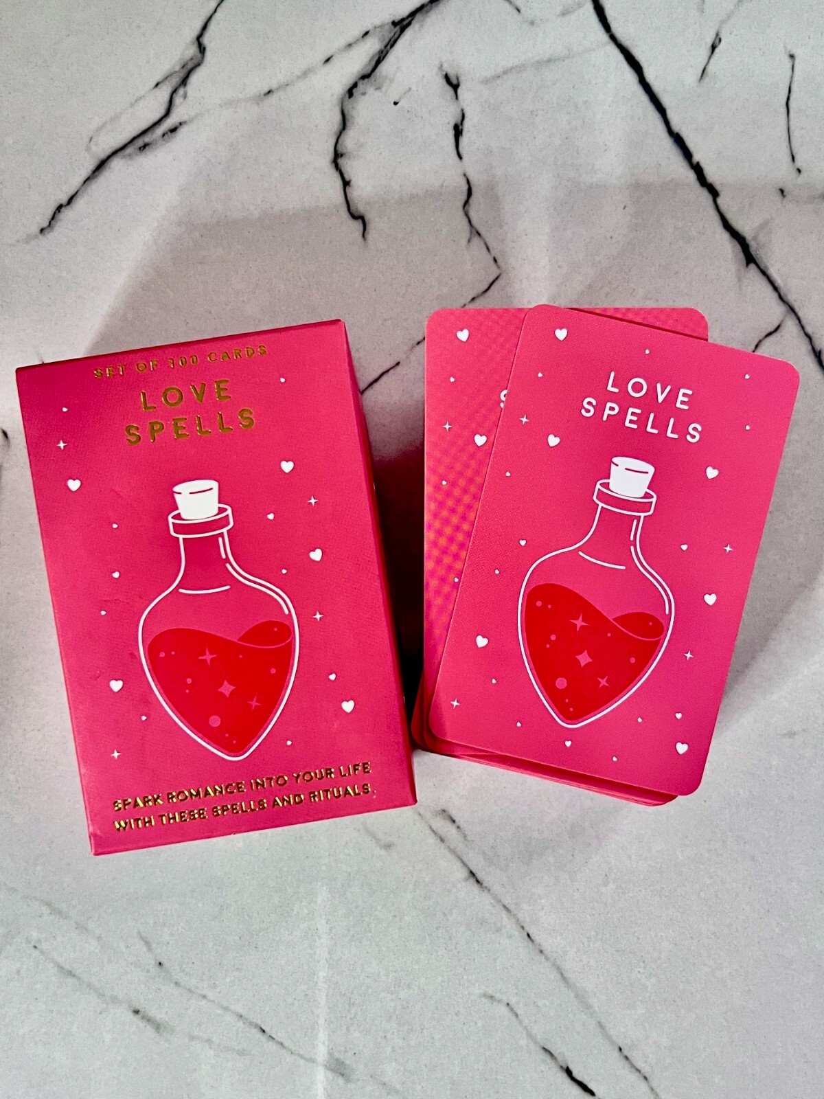 Love Spells Set of 100 Cards To Spark Romance into your Life with these Rituals