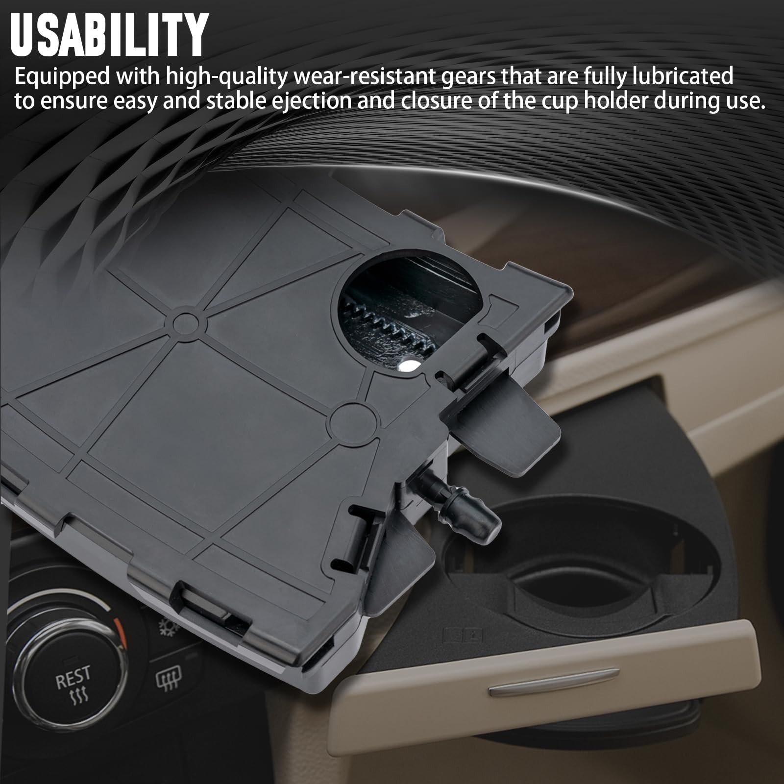 Replacement Cup Holder Compatible with BMW 3 Series E90 E92 328i E93 E91 335i…