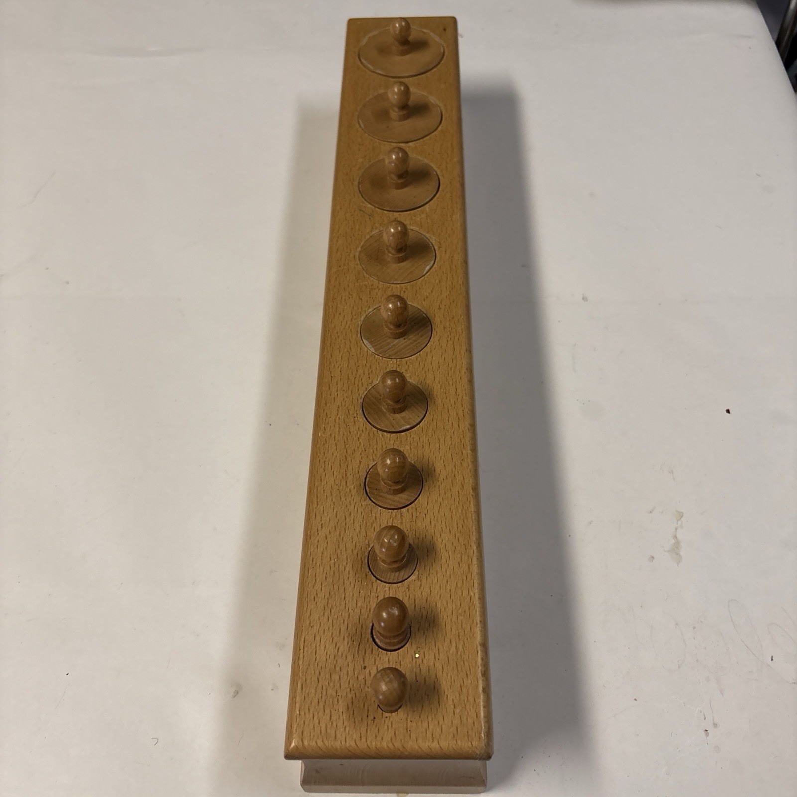 Montessori VintageNienhuis Knobbed Cylinder Block Set #1, Holland