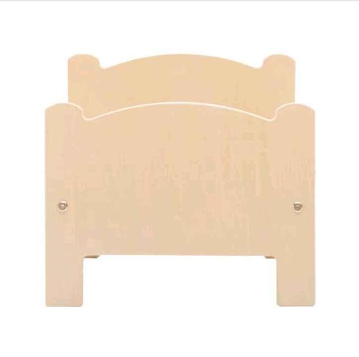 Kaplan Early Learning High Quality Wooden Doll Bed