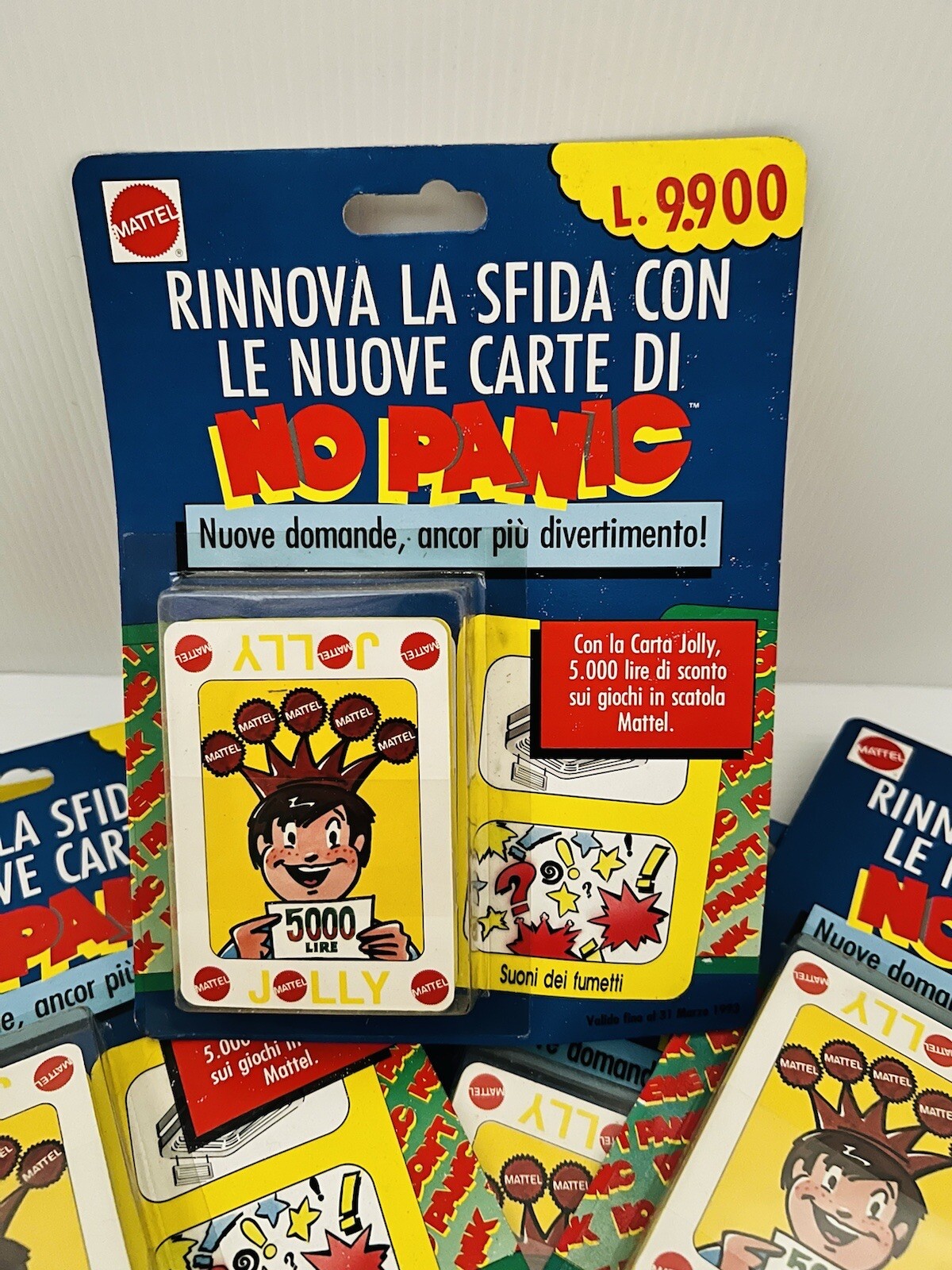 No Panic Cards Mattel Recharge Cards New!!! Price For One Piece