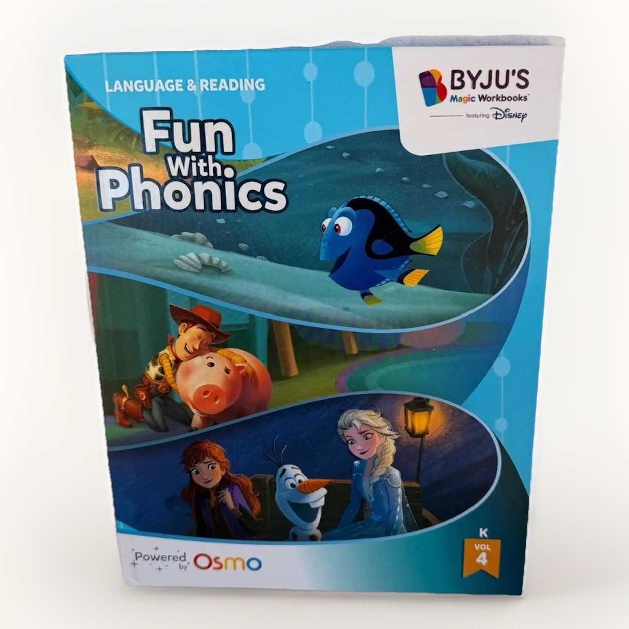 K3 Premium Kit Collection of 10 Byju’s Magic Workbooks ft Disney with Crayons