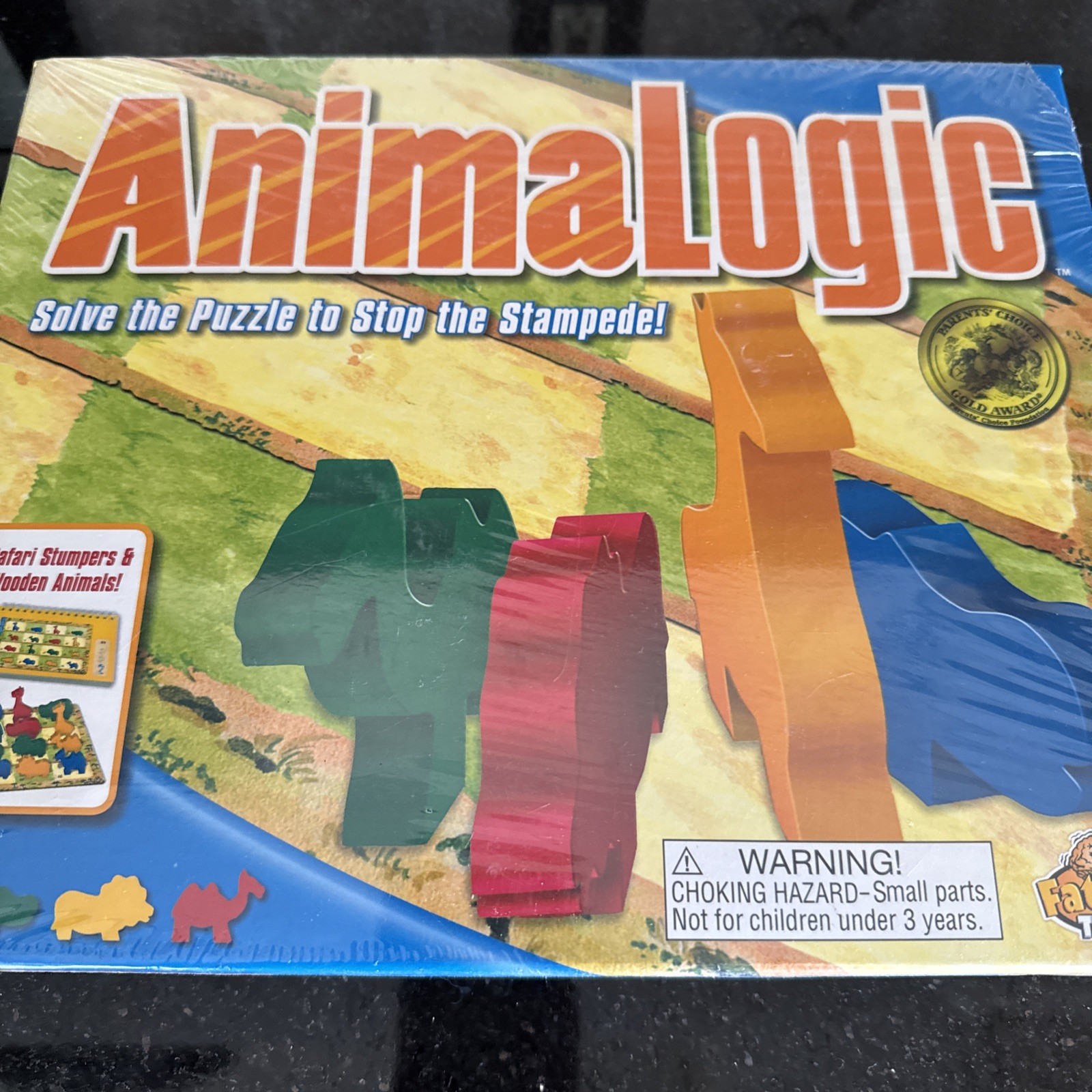 ANIMALOGIC Solve the Puzzle to Stop the Stampede Game