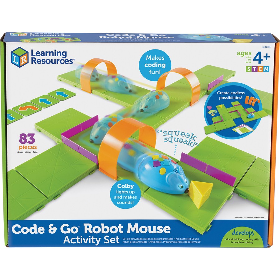Learning Resources Code & Go Robot Mouse Activity Set (ler2831)