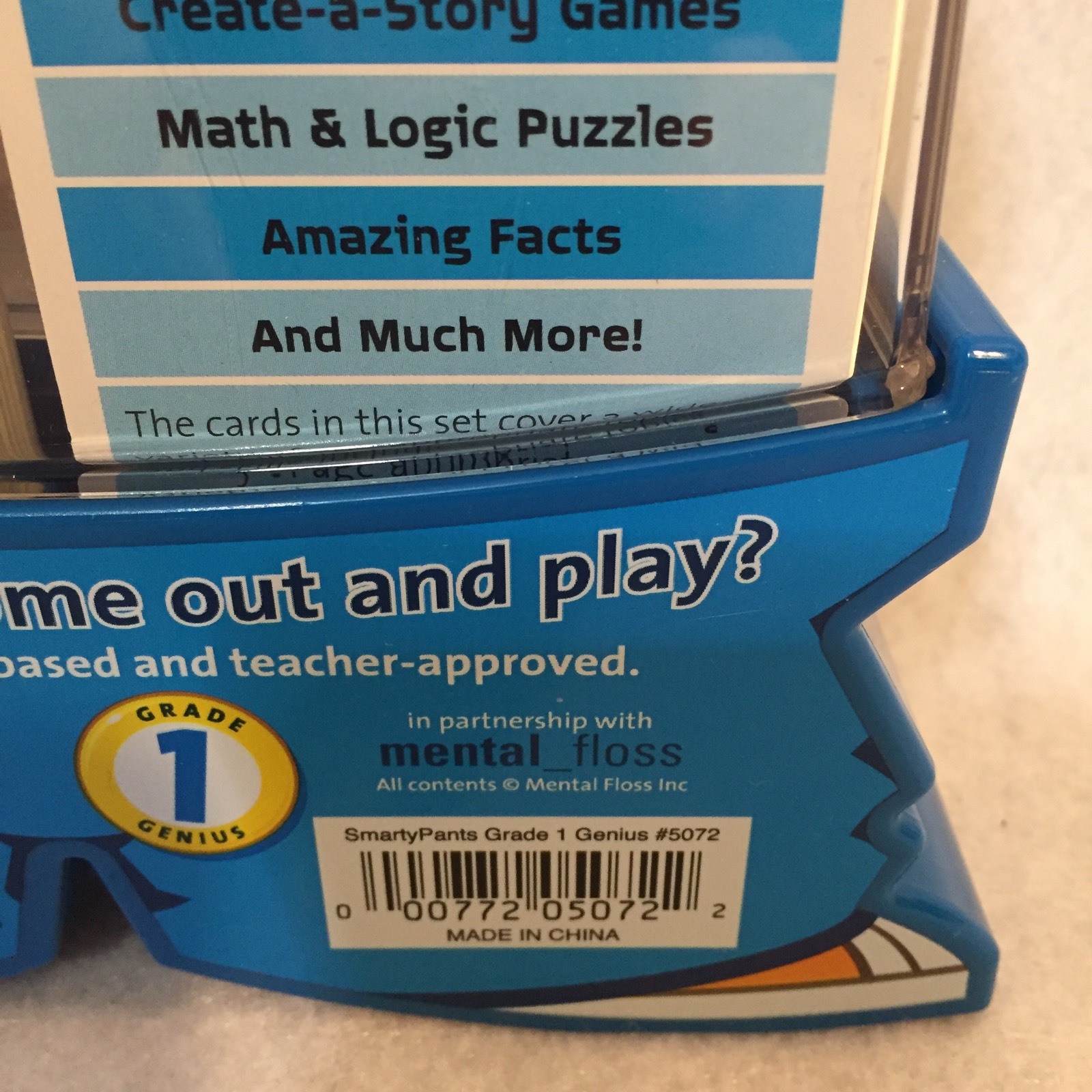 Melissa & Doug Smarty Pants Grade 1 120 Brain Building Cards