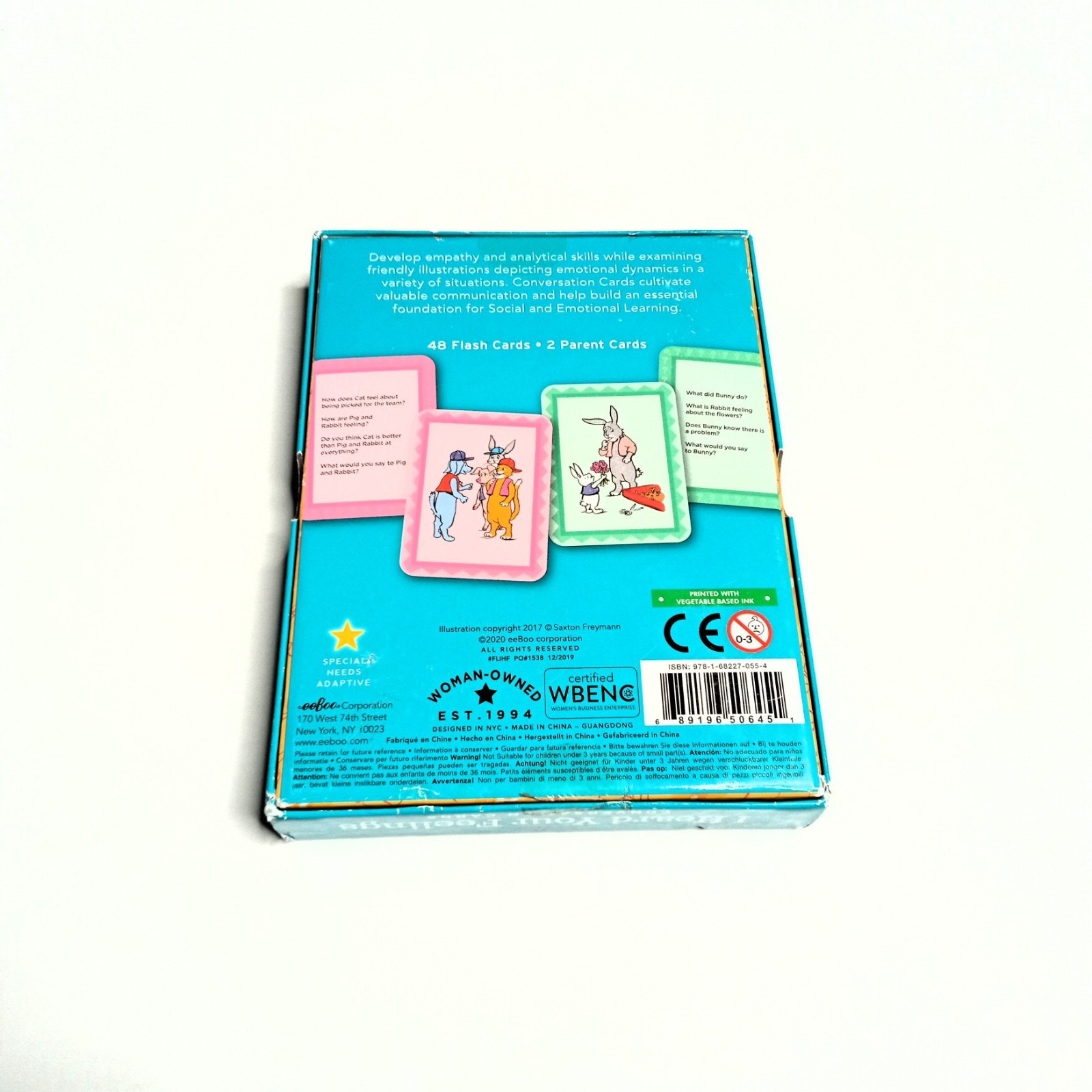 eeBoo I Heard Your Feelings Flashcards Emotional Situations Educational Complete