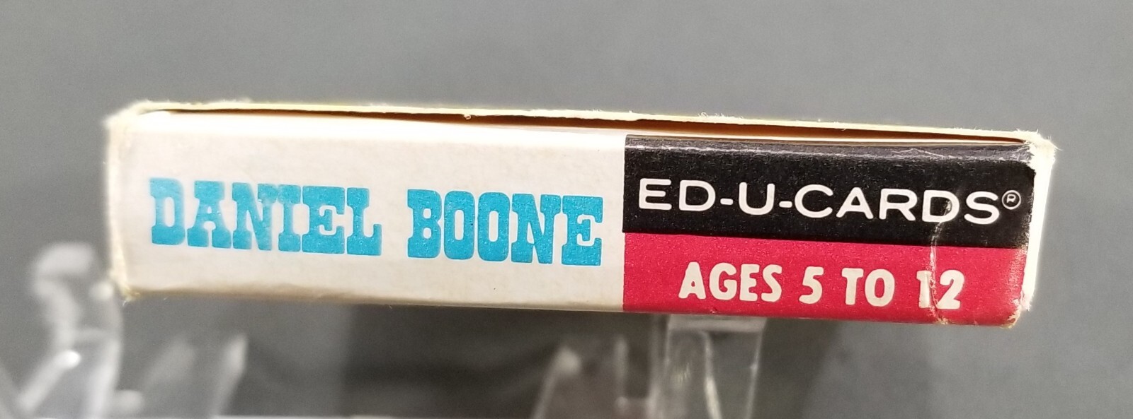 TG Ed-U-Cards 1965 Daniel Boone Educational Card Game made in USA