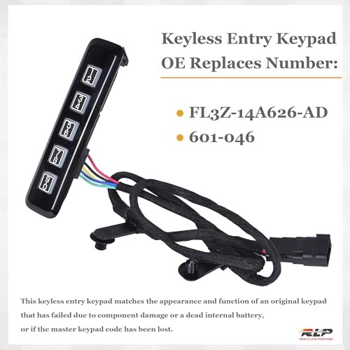 Keyless Entry Keypad Driver Side Ford F150 15-20