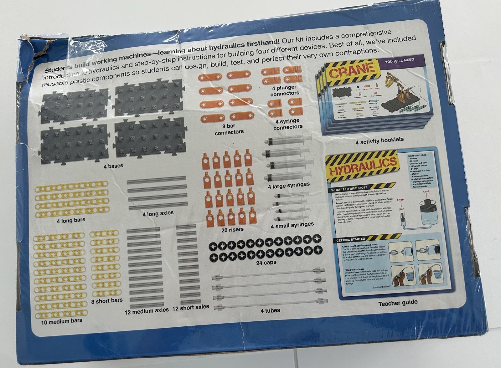 LAKESHORE STEM HYDRAULIC ENGINEERING KIT STEM – NIB SEALED GRADES 3-5 126 ps