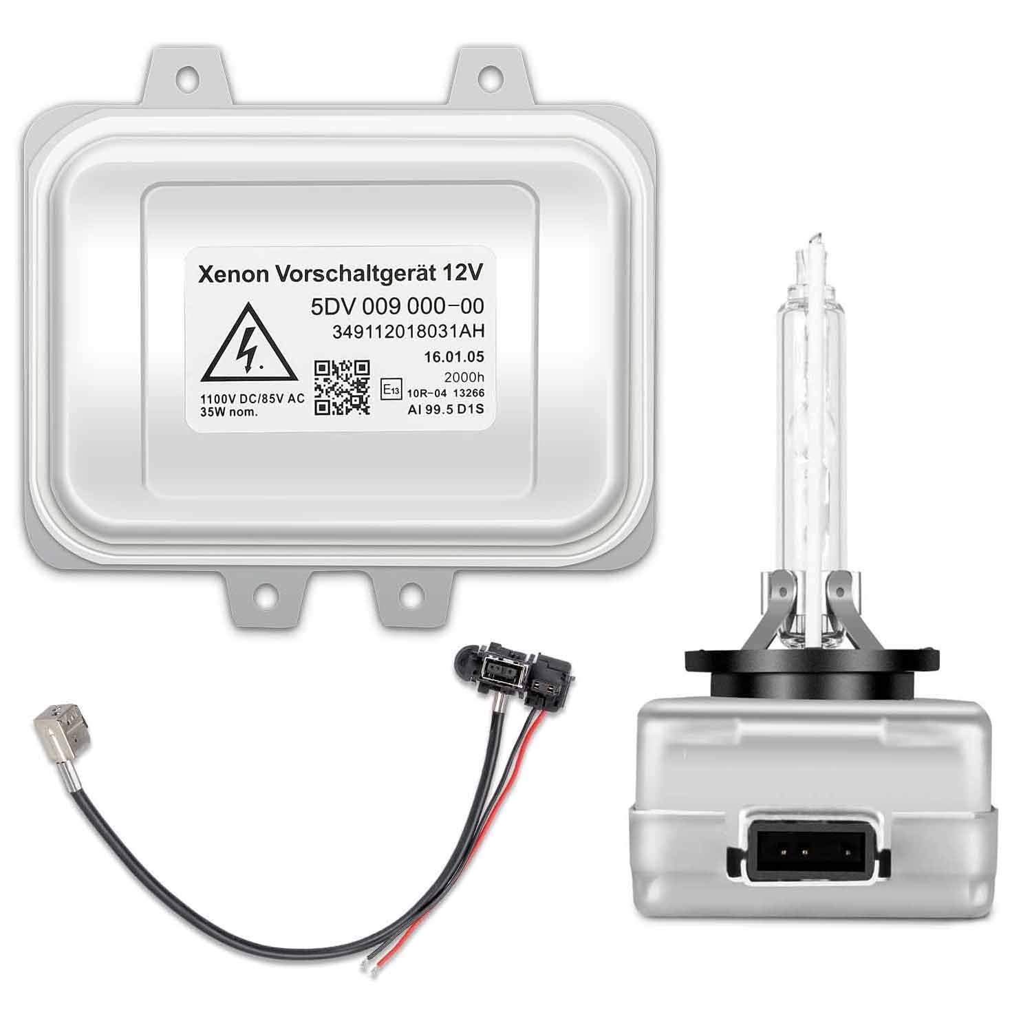 RANSOTO 5DV 009 000-00 Xenon HID Headlight Ballast with D1S Bulb Compatible w…