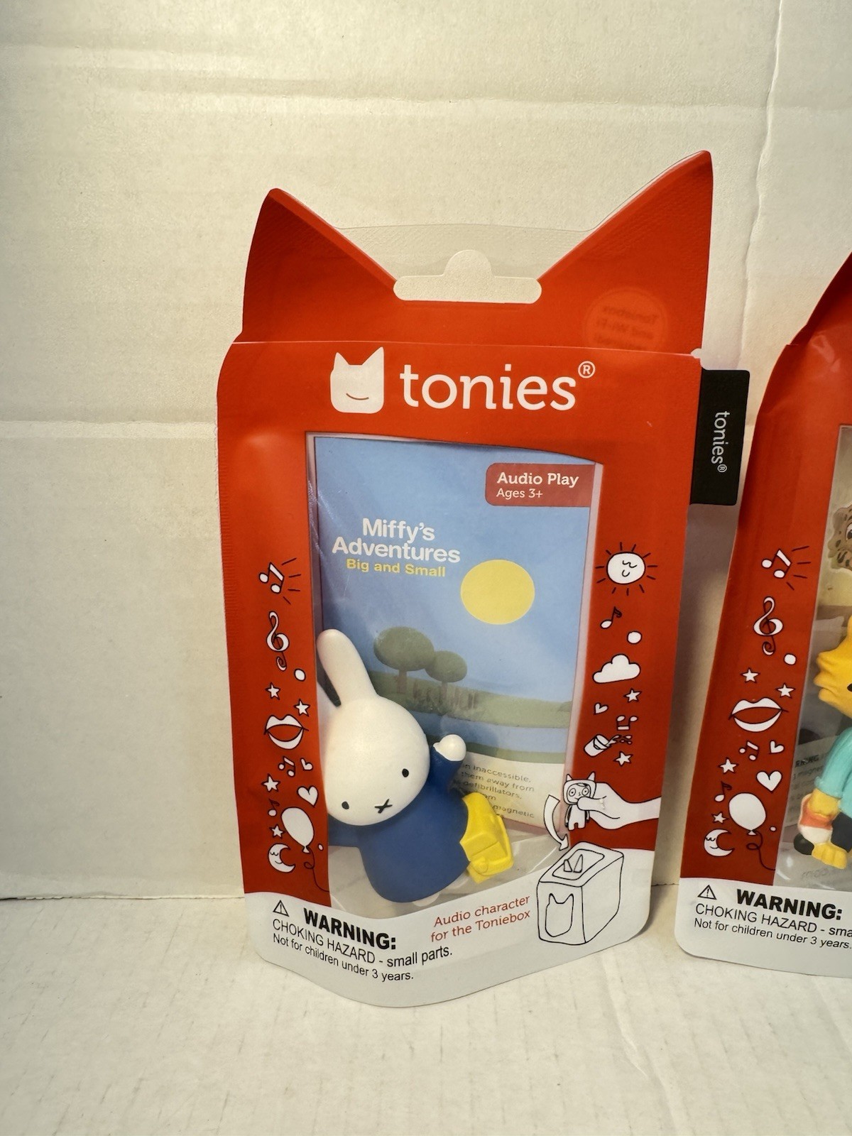 NEW Tonies Lot Of 3 Characters- Miffys Adventure, Leo’s Day Routines & Bugs Song