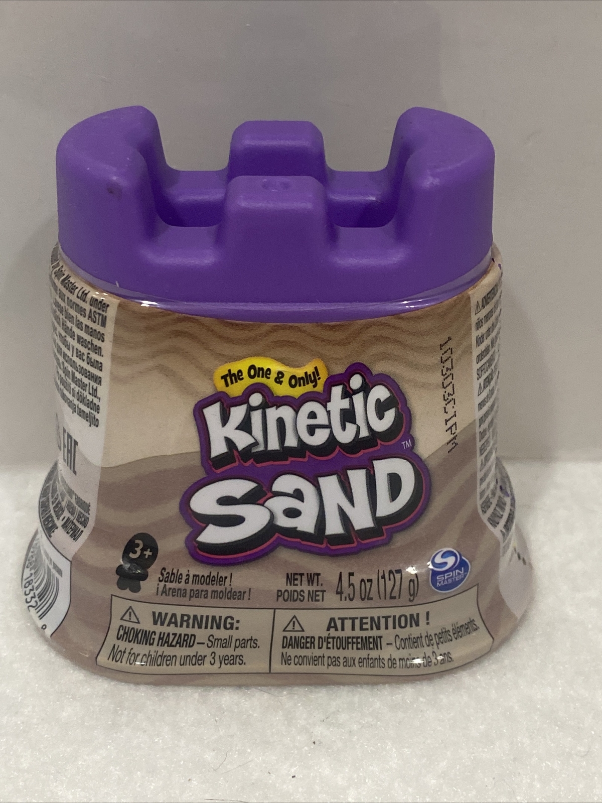 Kinetic Sand – Single Container – 4.5oz – Tan
