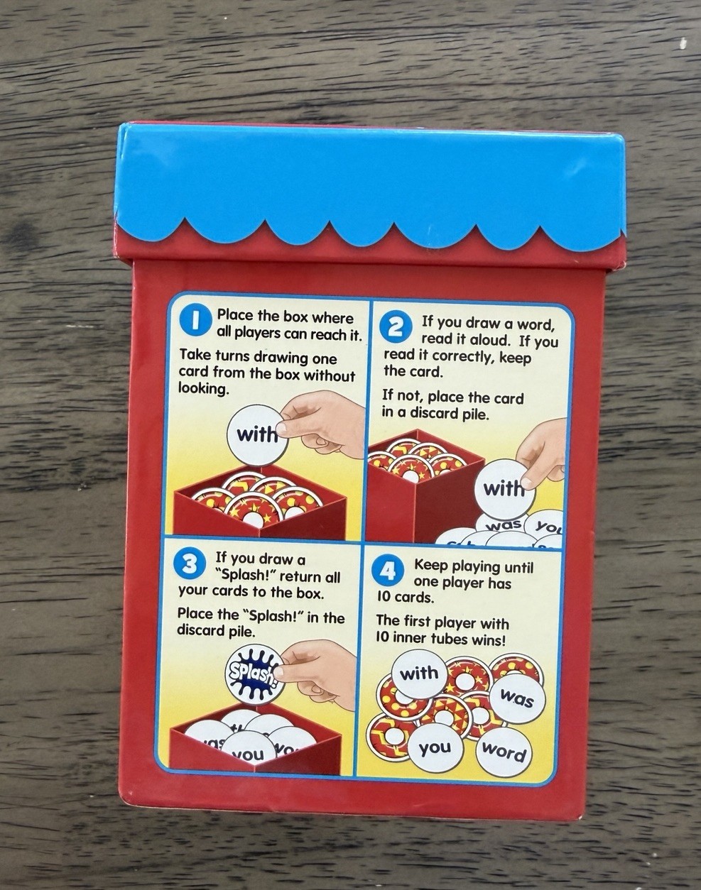 Lakeshore Splash Reading Game Sight-words K-1 Educational Kids LM395 Complete