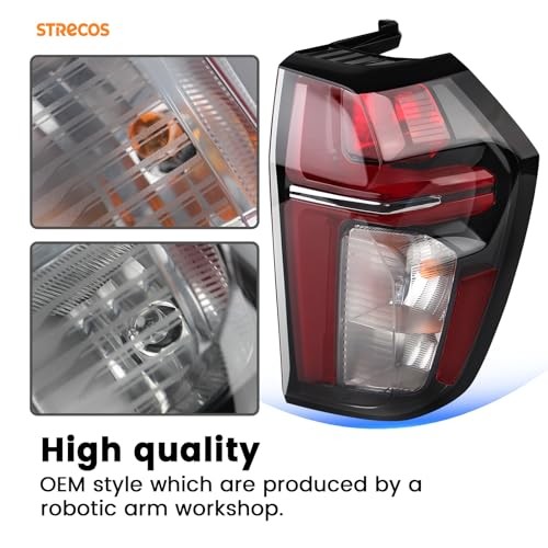 LED Tail Lights Compatible with Chevy Tahoe Suburban LS LT Right Passenger Side