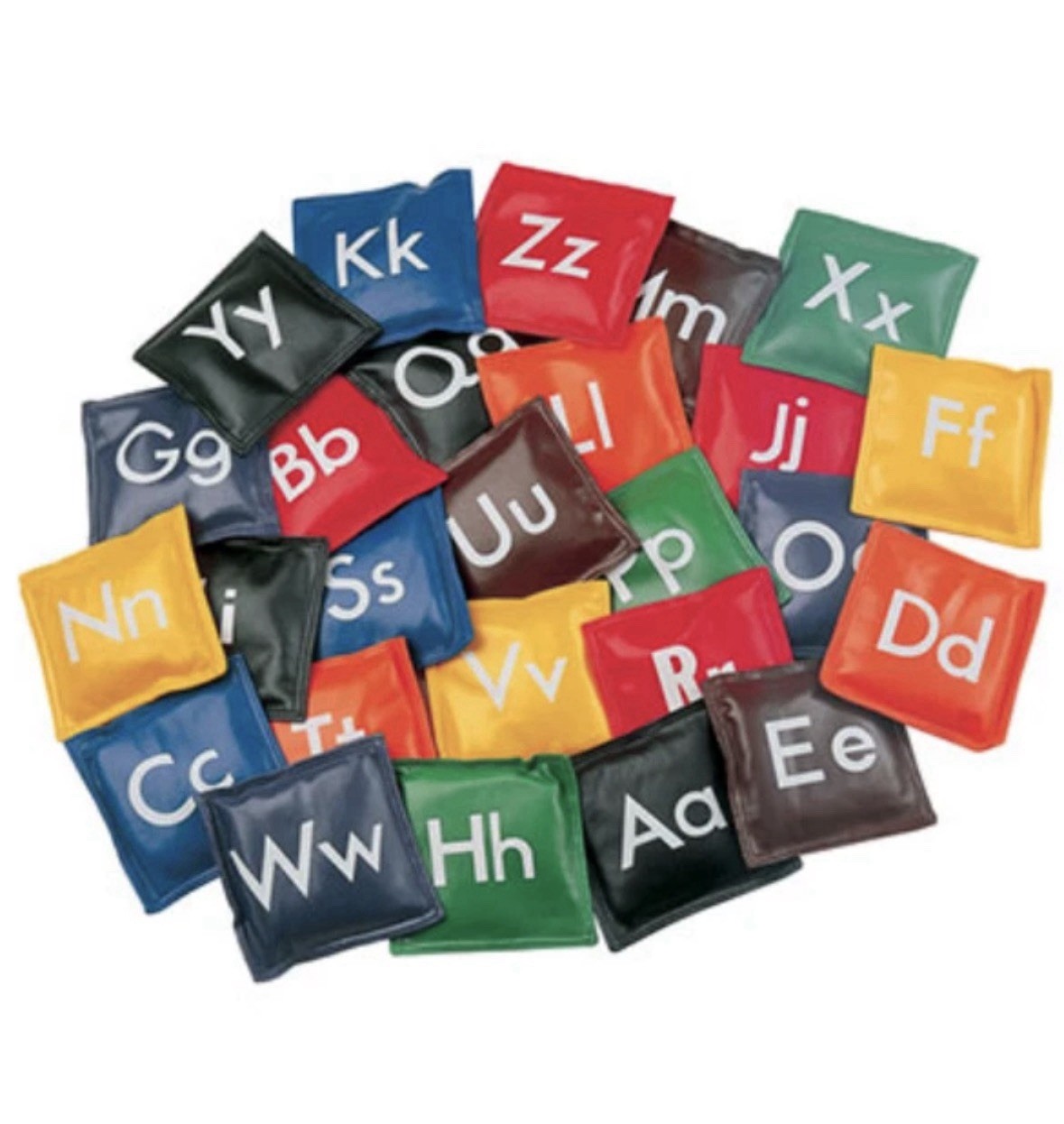 LAKESHORE KAPLAN TYPE ALPHABET ABC LETTER 5″ bean bag Montessori Education Learn