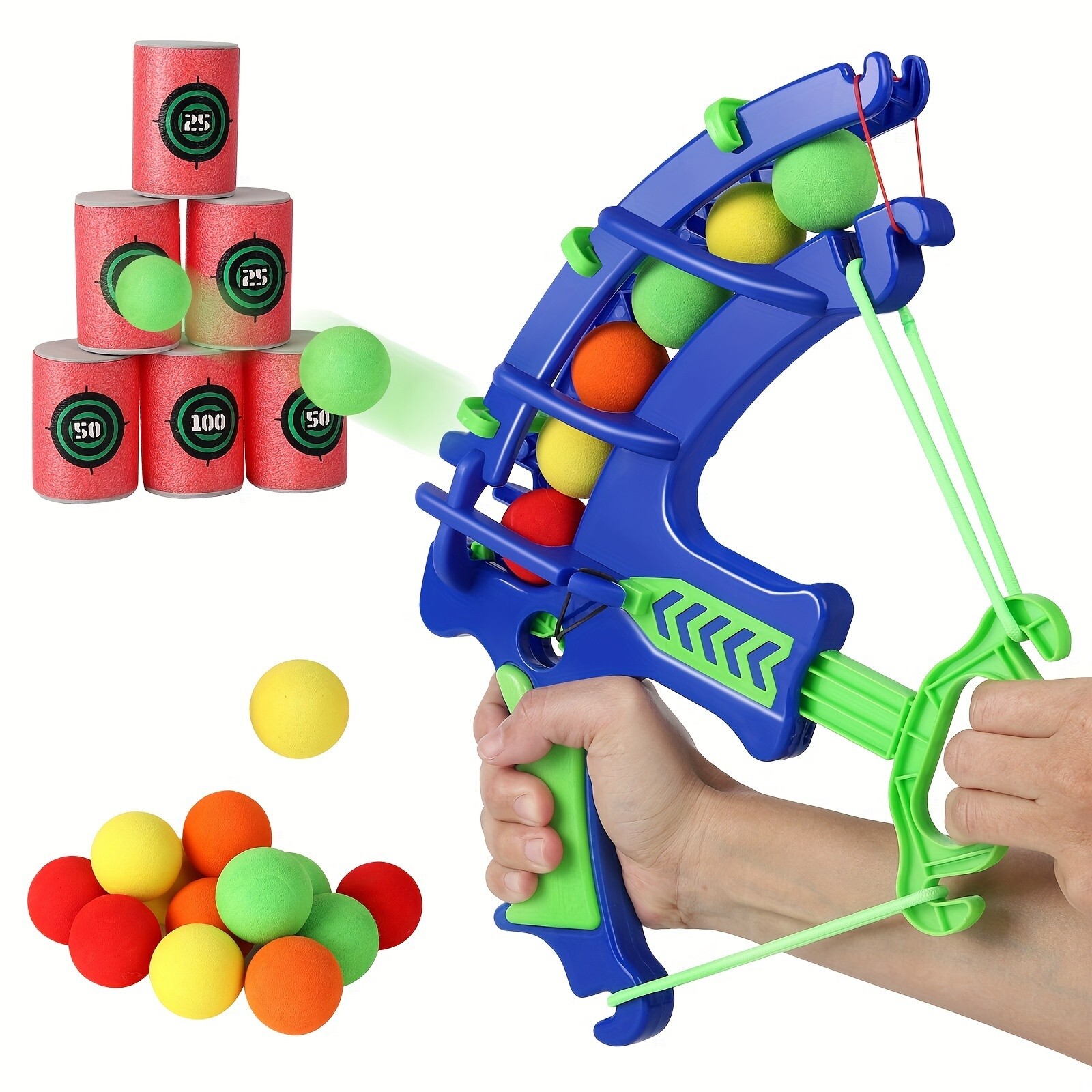 Kids Soft Bullet Target Balls Practice Toy for Shooting Children Educational Toy