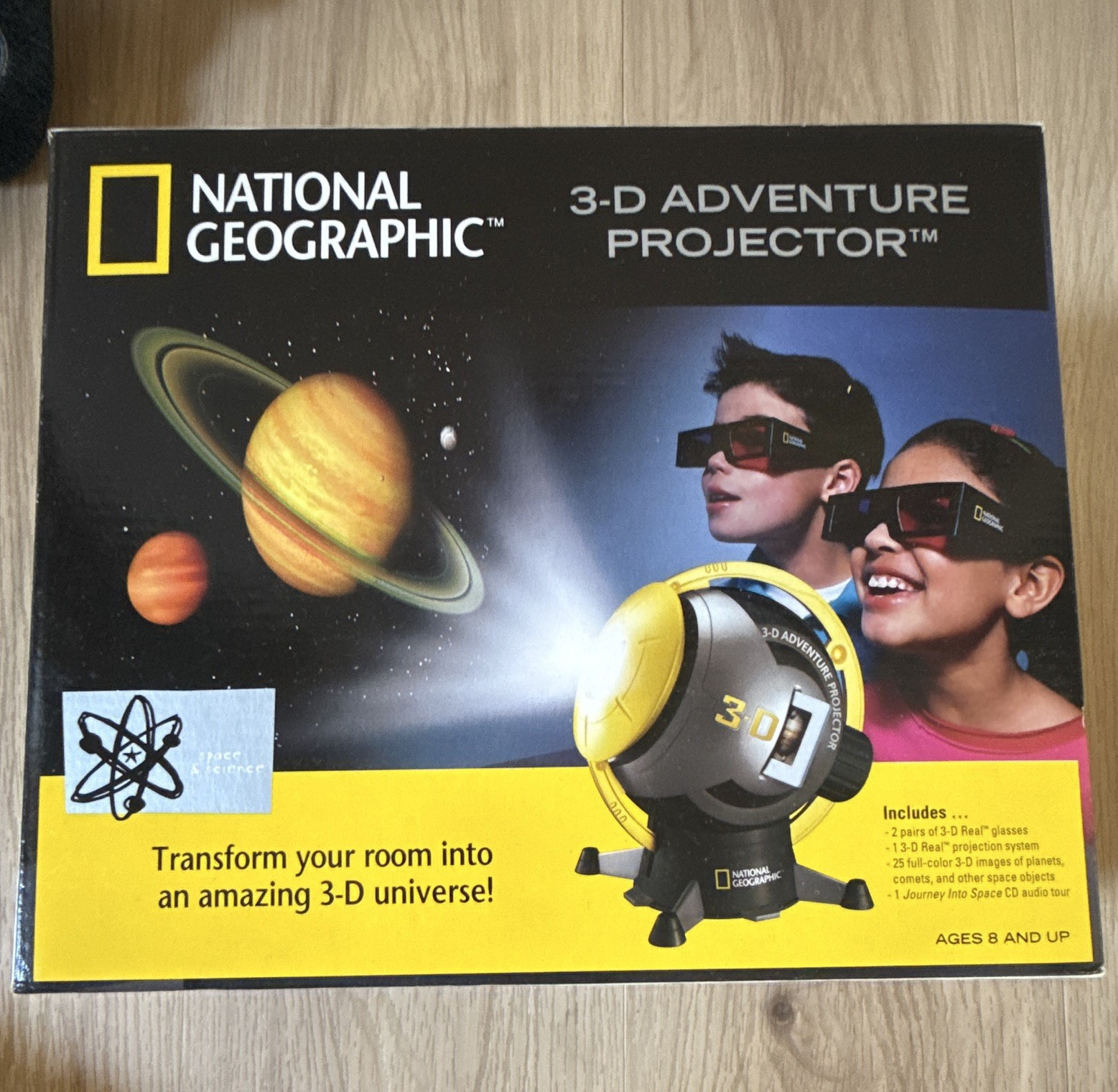 National Geographic 3-D Adventure Projector Space & Science Ages 8+
