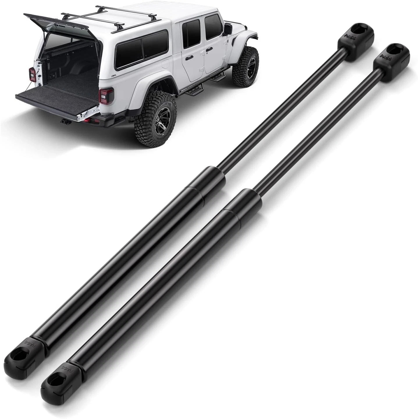 ARANA Rear Window Struts for Jeep Wrangler 2007-2010, SG214054 Rear Glass Window